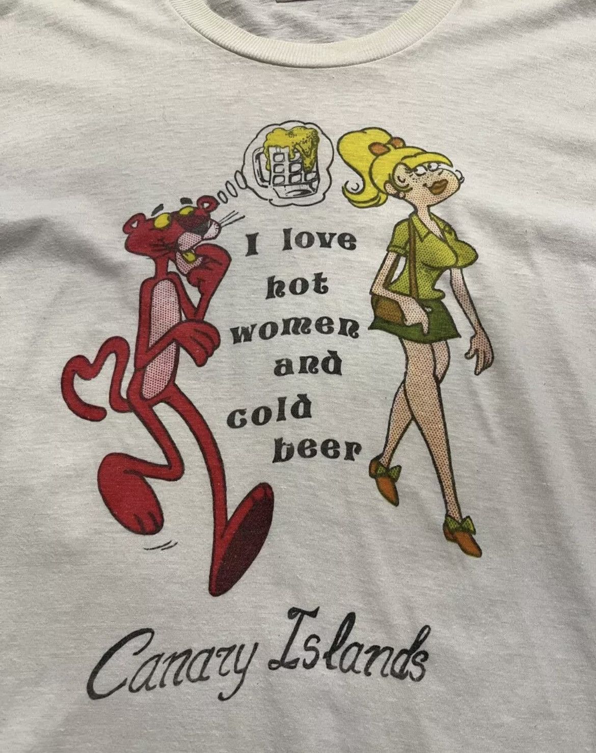 Japanese Brand × Vintage T-Shirt Rel Lantern with Print I Love Hot Women and Cold Size US L / EU 52-54 / 3 - 3 Thumbnail