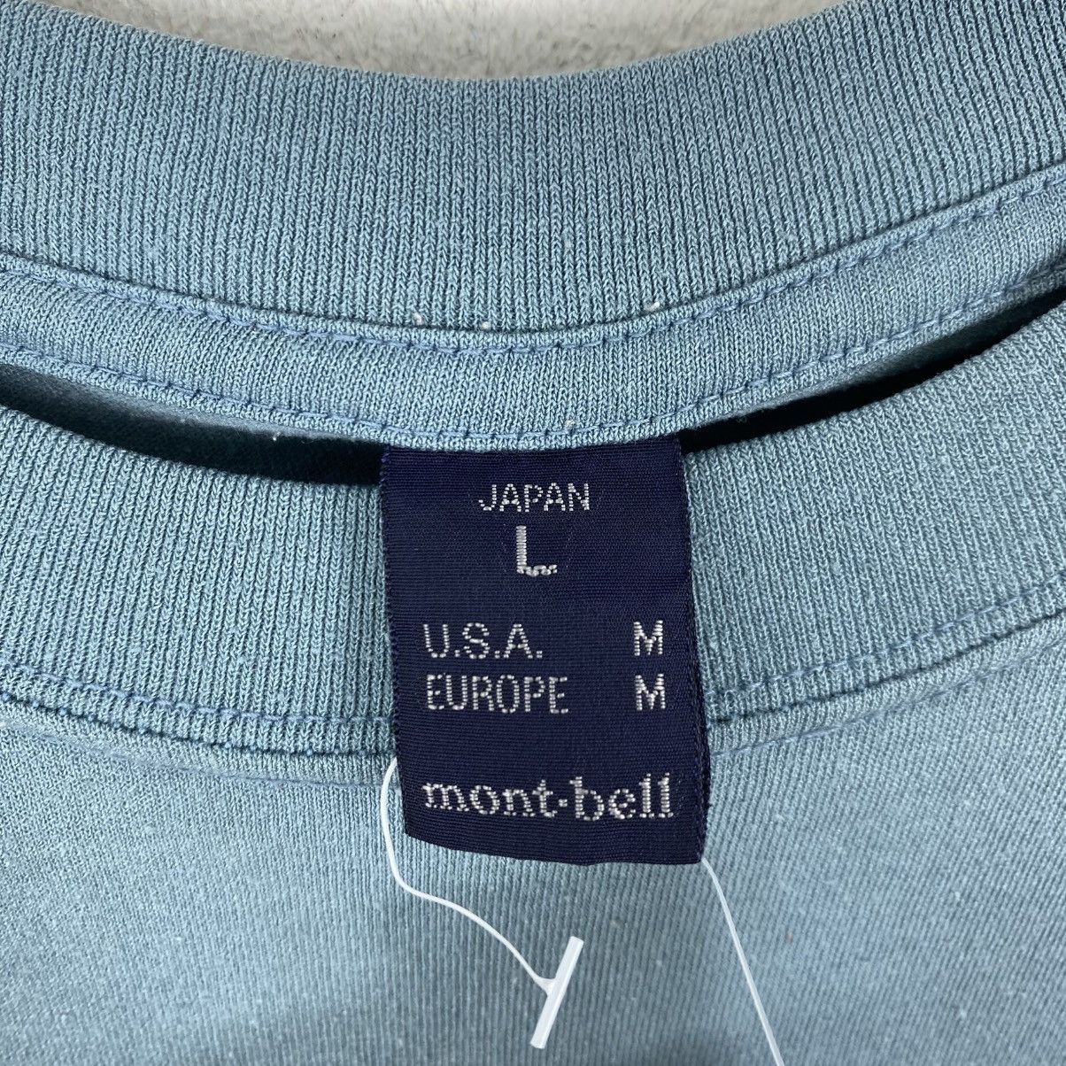 Montbell Montbell Wickron Precious Earth T-Shirt Gorpcore Blue Sz M Size US M / EU 48-50 / 2 - 7 Thumbnail