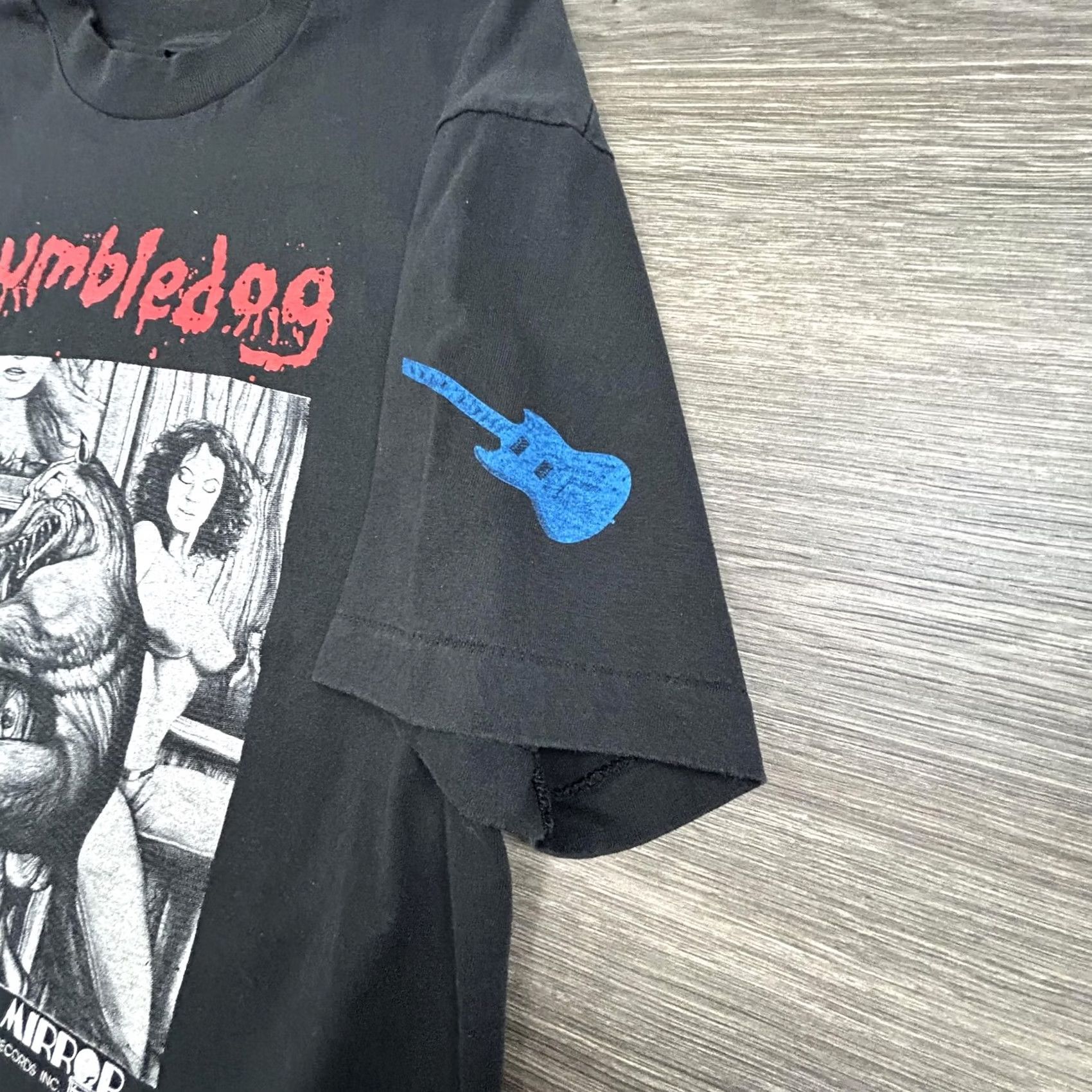 Vintage VINTAGE Rumbledog Shirt Mens XL Black Mirror Records Rock 90s USA Music Shirt Mens XL Black Size US XL / EU 56 / 4 - 5 Thumbnail