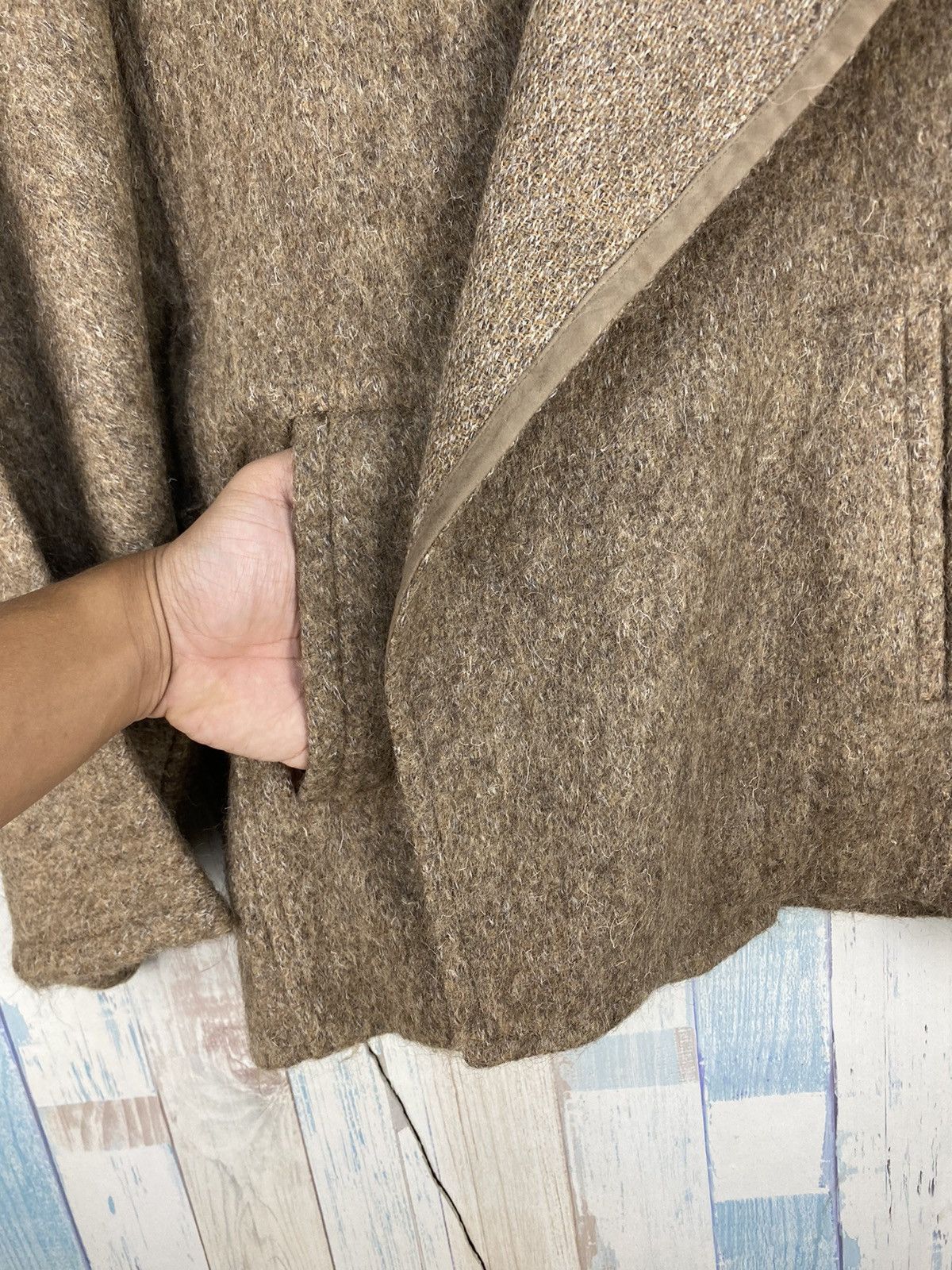 Designer × Vintage Vintage Christian Aujard Paris Wool Cardigan Jacket Size US L / EU 52-54 / 3 - 9 Thumbnail