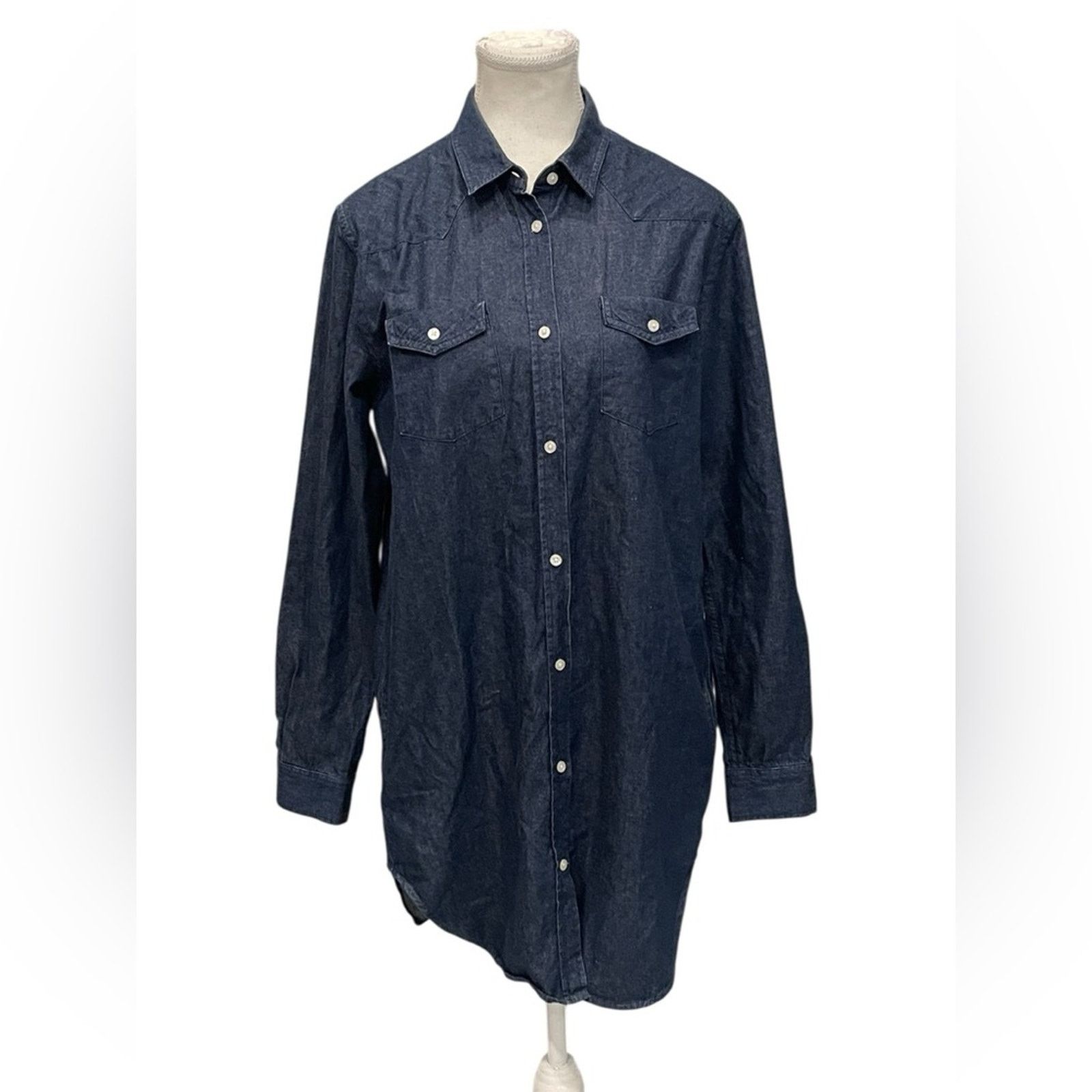 Acne Studios ACNE woman Denim shirt dress Sz:38 Size XS / US 0-2 / IT 36-38 - 1 Thumbnail