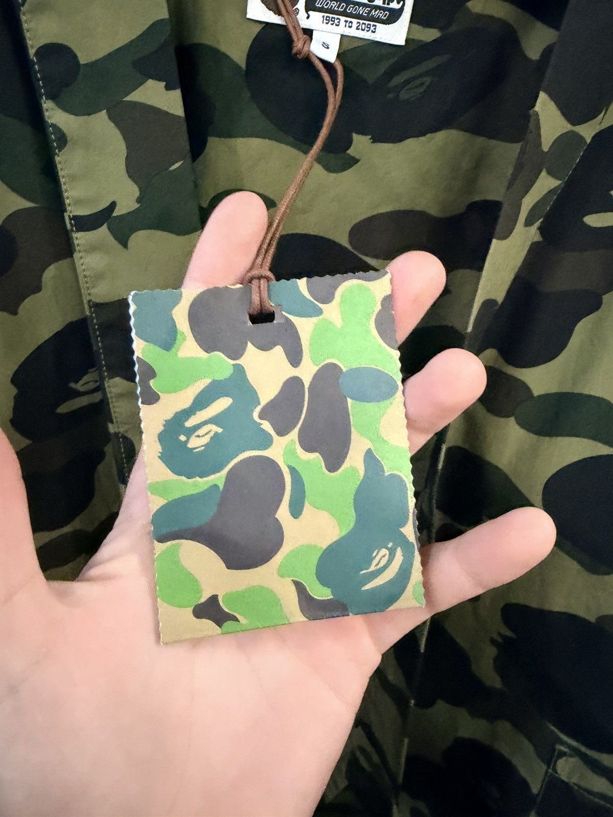 Bape Bape camo robe type jacket Size US S / EU 44-46 / 1 - 3 Thumbnail