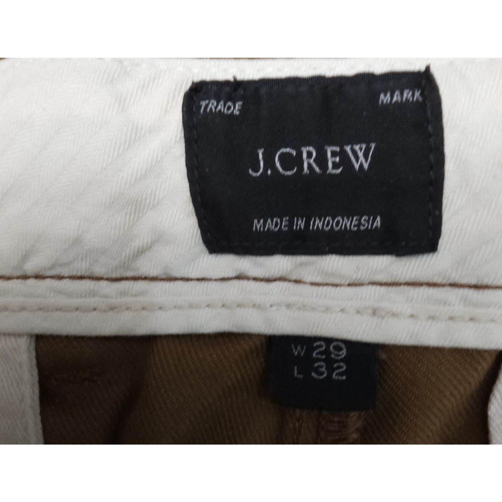 J.Crew J.Crew Pleated Relaxed Cotton Canvas Trouser Pants Recycled Size US 29 - 7 Thumbnail