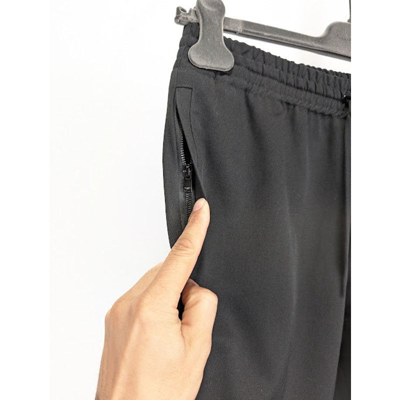 Saint Laurent Paris o1rshd1 Wool Twill Jogging Pants in Black Size US 28 / EU 44 - 6 Thumbnail