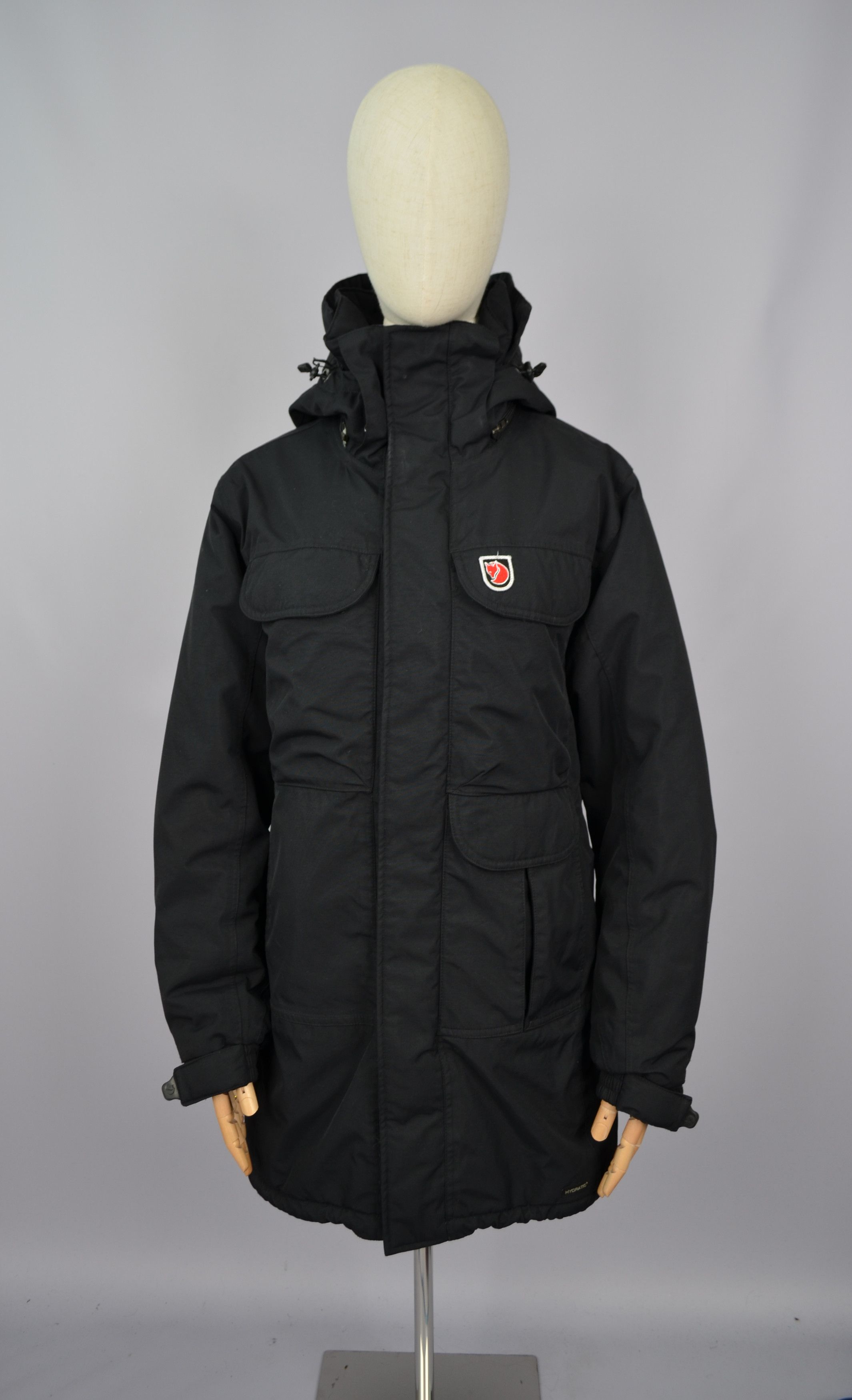 Fjallraven FJALLRAVEN Kodiak Parka Black Hydratic Jacket Hooded Size S Size S / US 4 / IT 40 - 1 Thumbnail