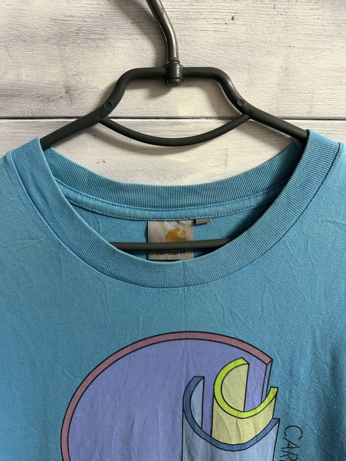 Carhartt Rare Vintage T-Shirt Carhartt Big Logo Size L Size US L / EU 52-54 / 3 - 5 Thumbnail