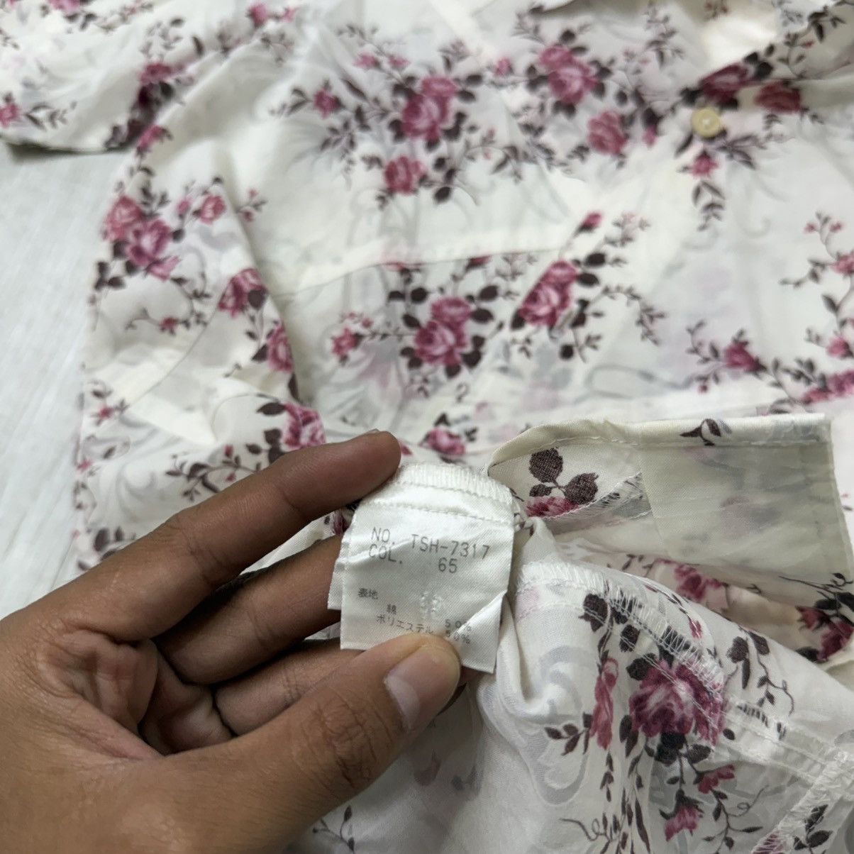 Tornado Mart Tornado Mart flower print button shirt Size M / US 6-8 / IT 42-44 - 8 Thumbnail