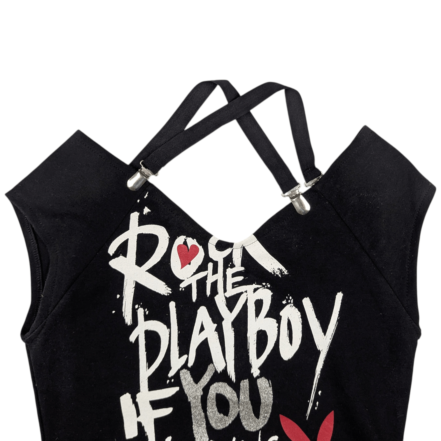 Playboy PLAYBOY Tank Top Sleeveless Dress Shirt Size XS / US 0-2 / IT 36-38 - 6 Thumbnail