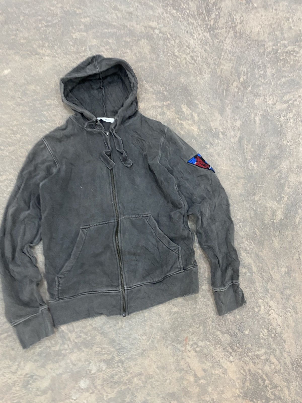 Zadig & Voltaire 2000s -Distressed Zipper Hoodie Punk Grunge Lgb Size US XS / EU 42 / 0 - 3 Thumbnail