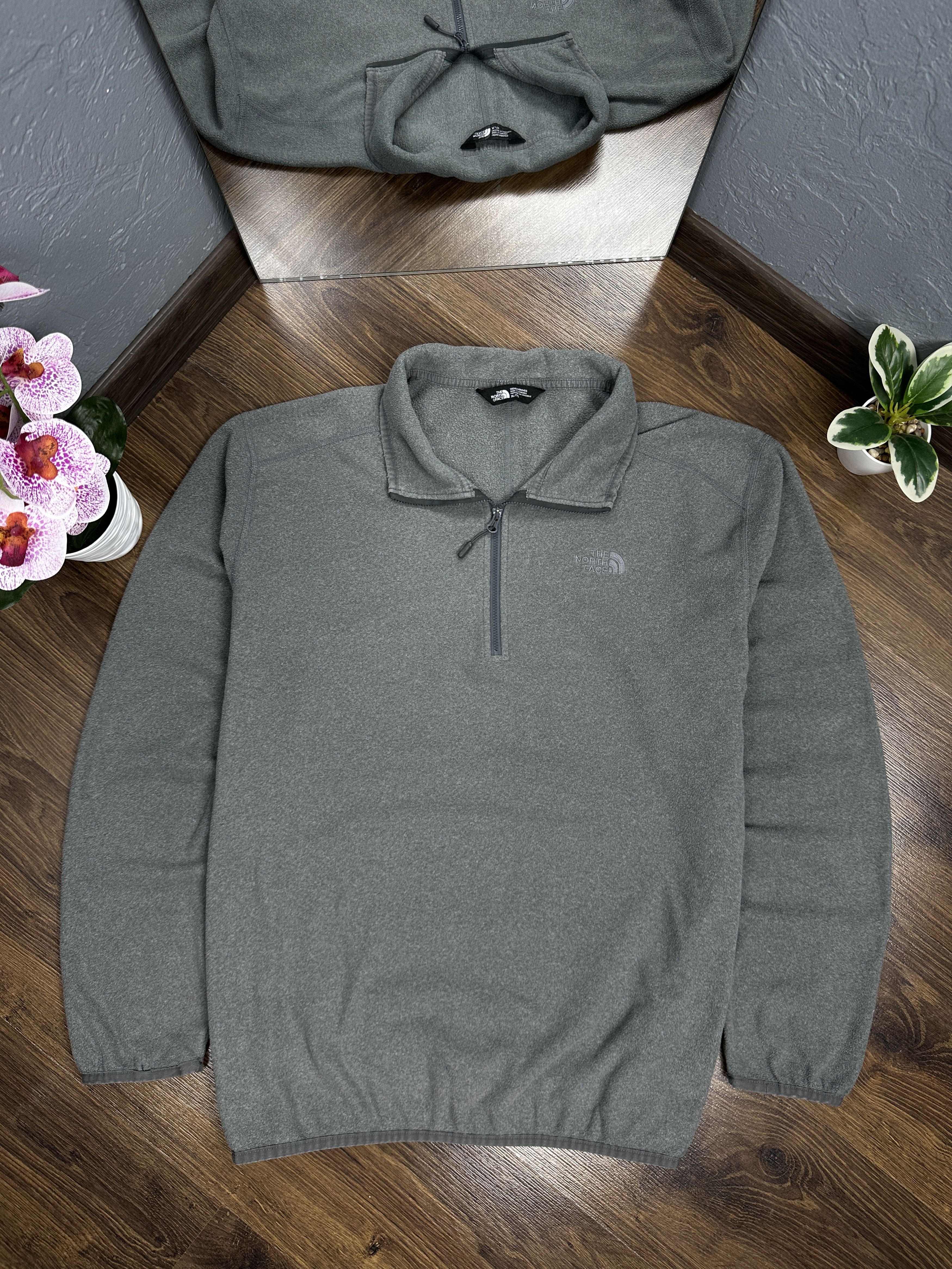 The North Face × Vintage The North Face Polartec Vintage Quarter Zip Fleece Jacket Size US XL / EU 56 / 4 - 1 Thumbnail
