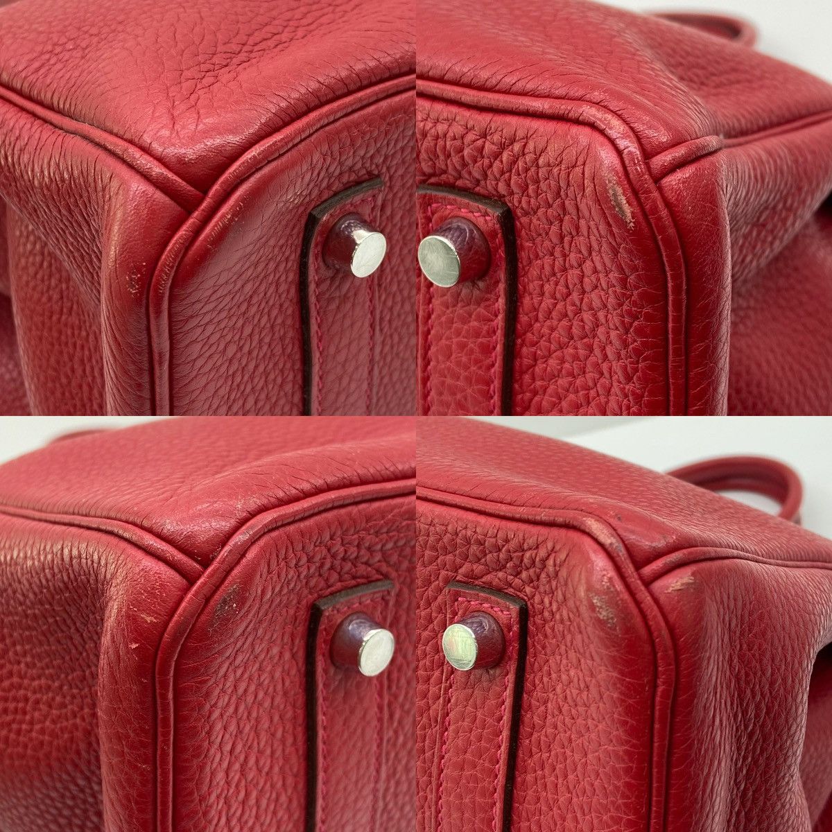 Hermes Authentic Hermes Birkin 35 Stamp Square Q Handle Bag Size ONE SIZE - 6 Thumbnail