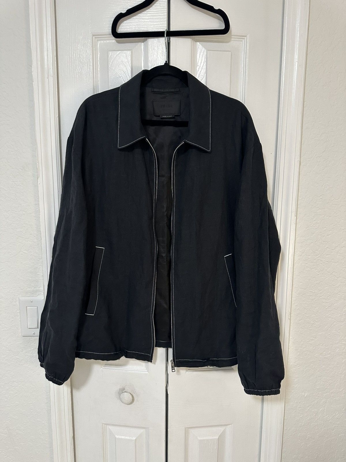 Prada PRADA POPELINE BLOUSON Jacket Size US S / EU 44-46 / 1 - 5 Thumbnail