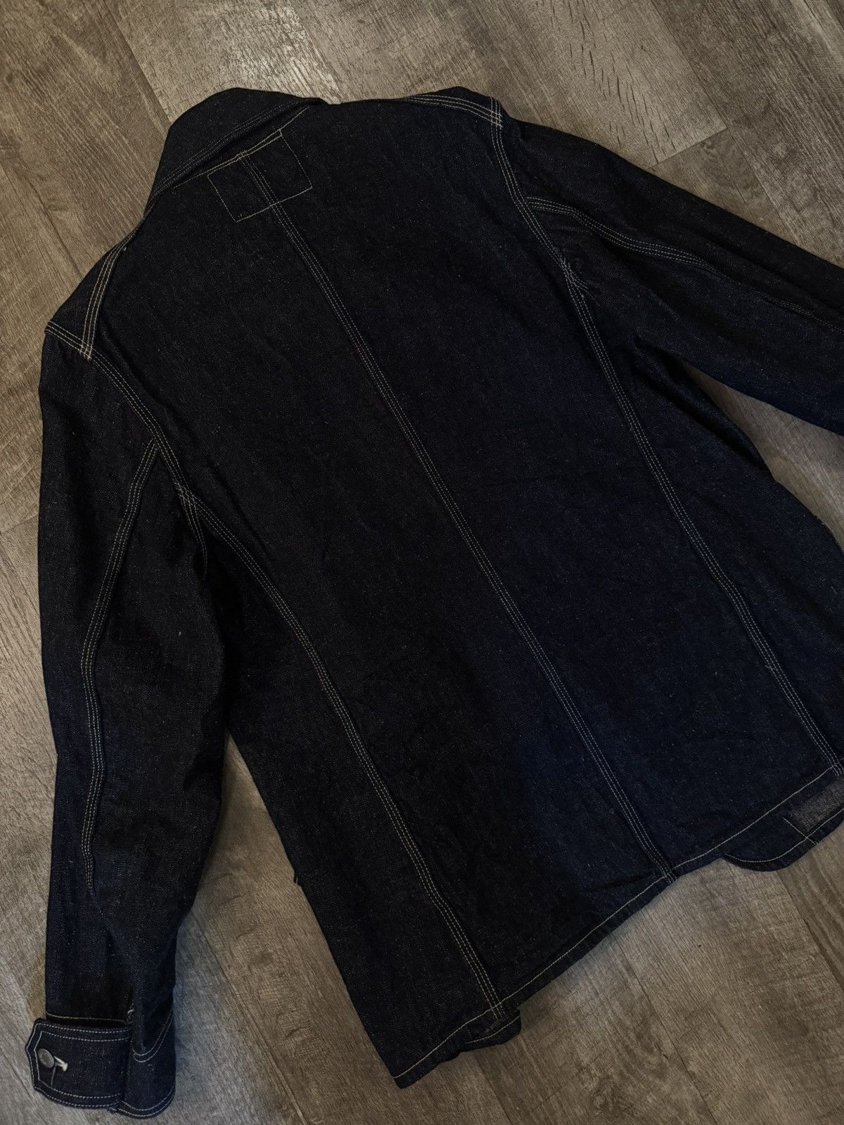 Heller's Cafe Heller’s Cafe x Warehouse & Co. Indigo Denim Chore Jacket Size US S / EU 44-46 / 1 - 4 Thumbnail