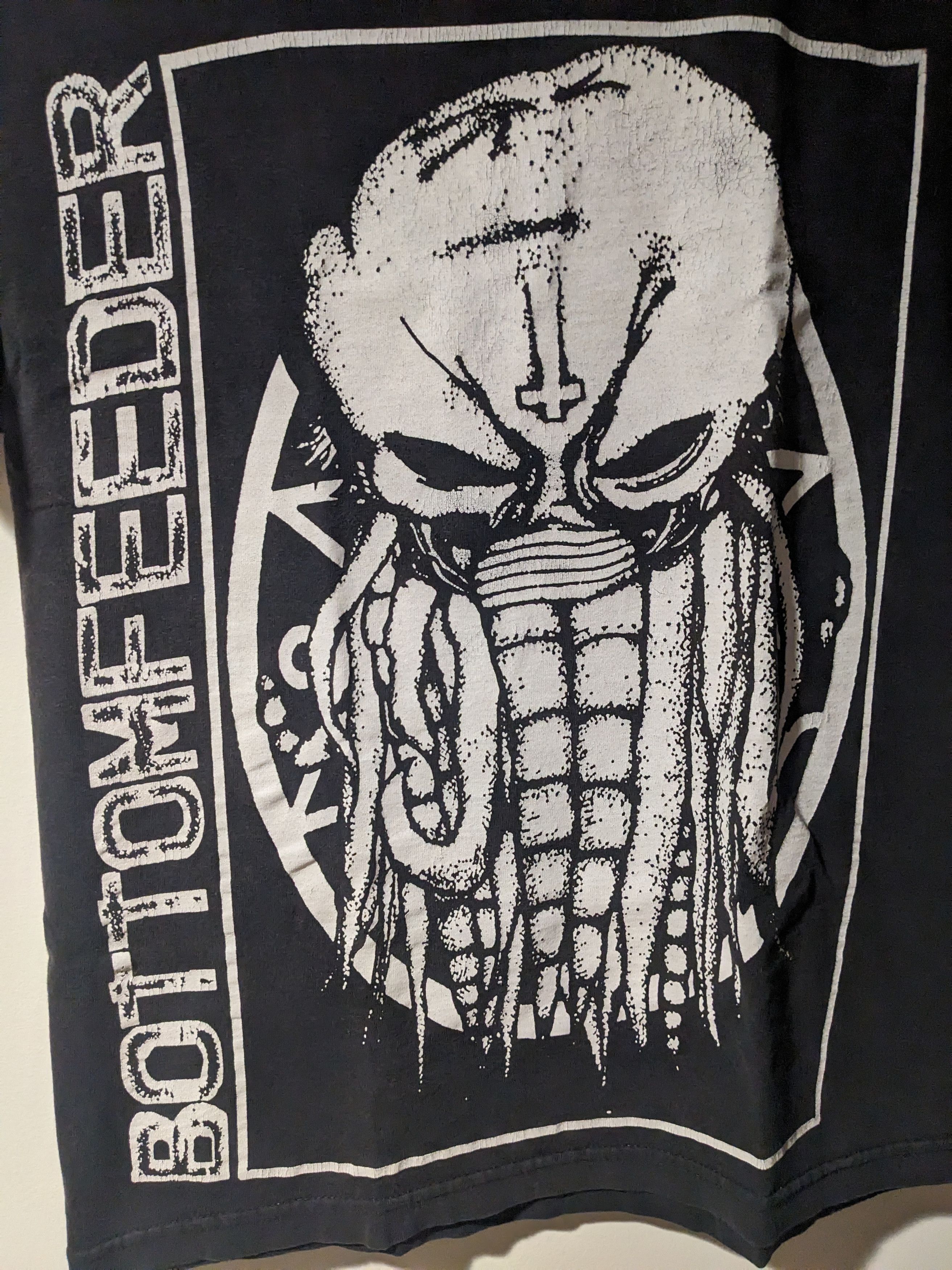 Band Tees × Vintage Vintage 2010's Bottom Feeder Cthulhu Deathcore Band T-Shirt Size US S / EU 44-46 / 1 - 2 Thumbnail