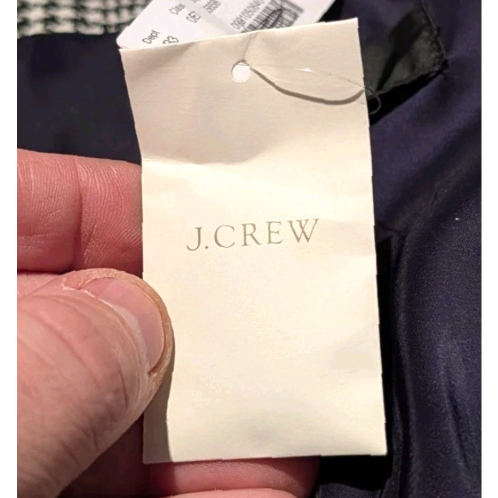 J.Crew NWT J. Crew Women's Plaid Italian Wool Boyfriend Blazer Black Pink J5658 Size 24 Size 4XL / US 24-26 - 7 Thumbnail