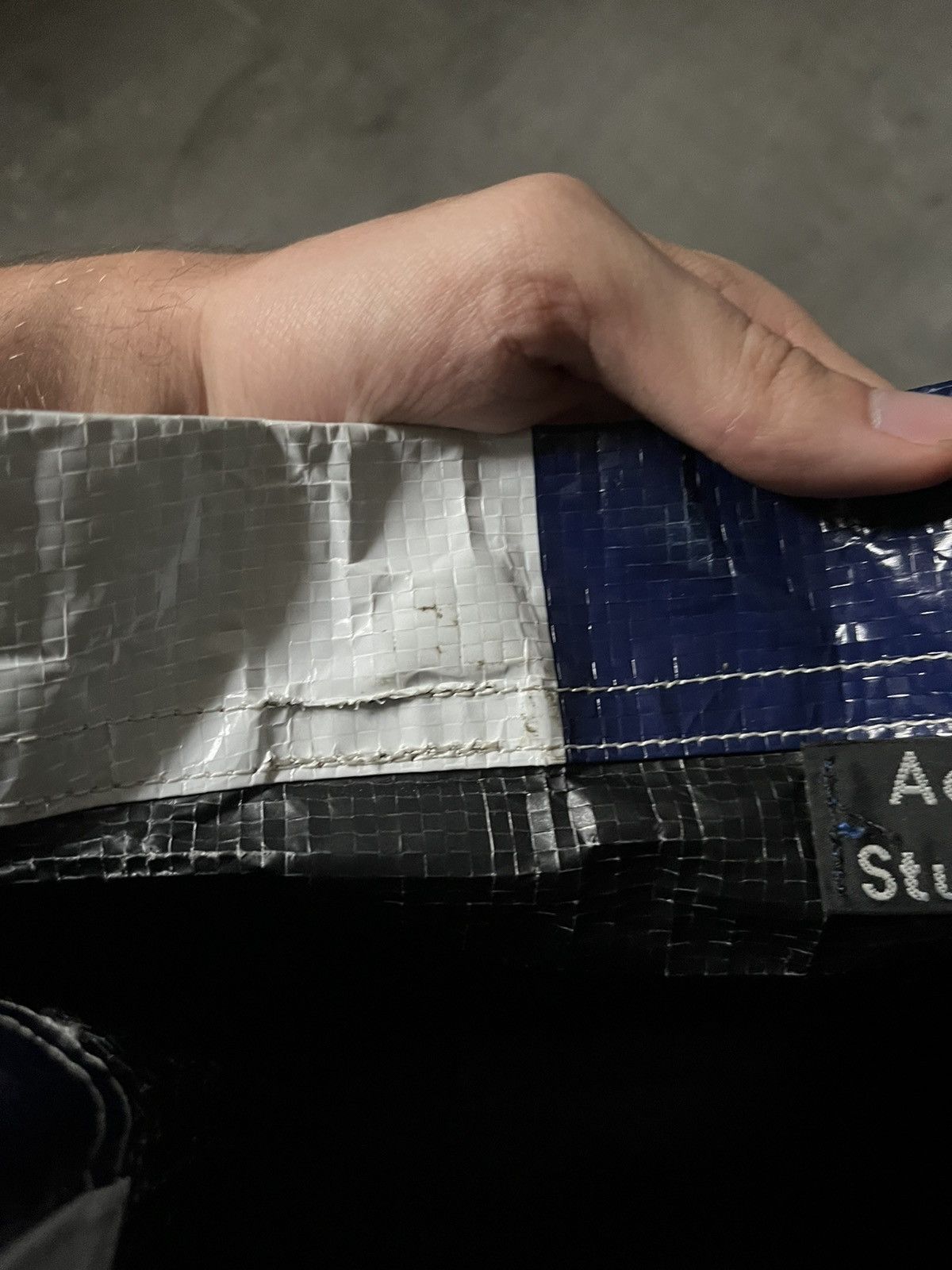 Acne Studios Acne Studios tote bag plastic rare Size ONE SIZE - 17 Thumbnail