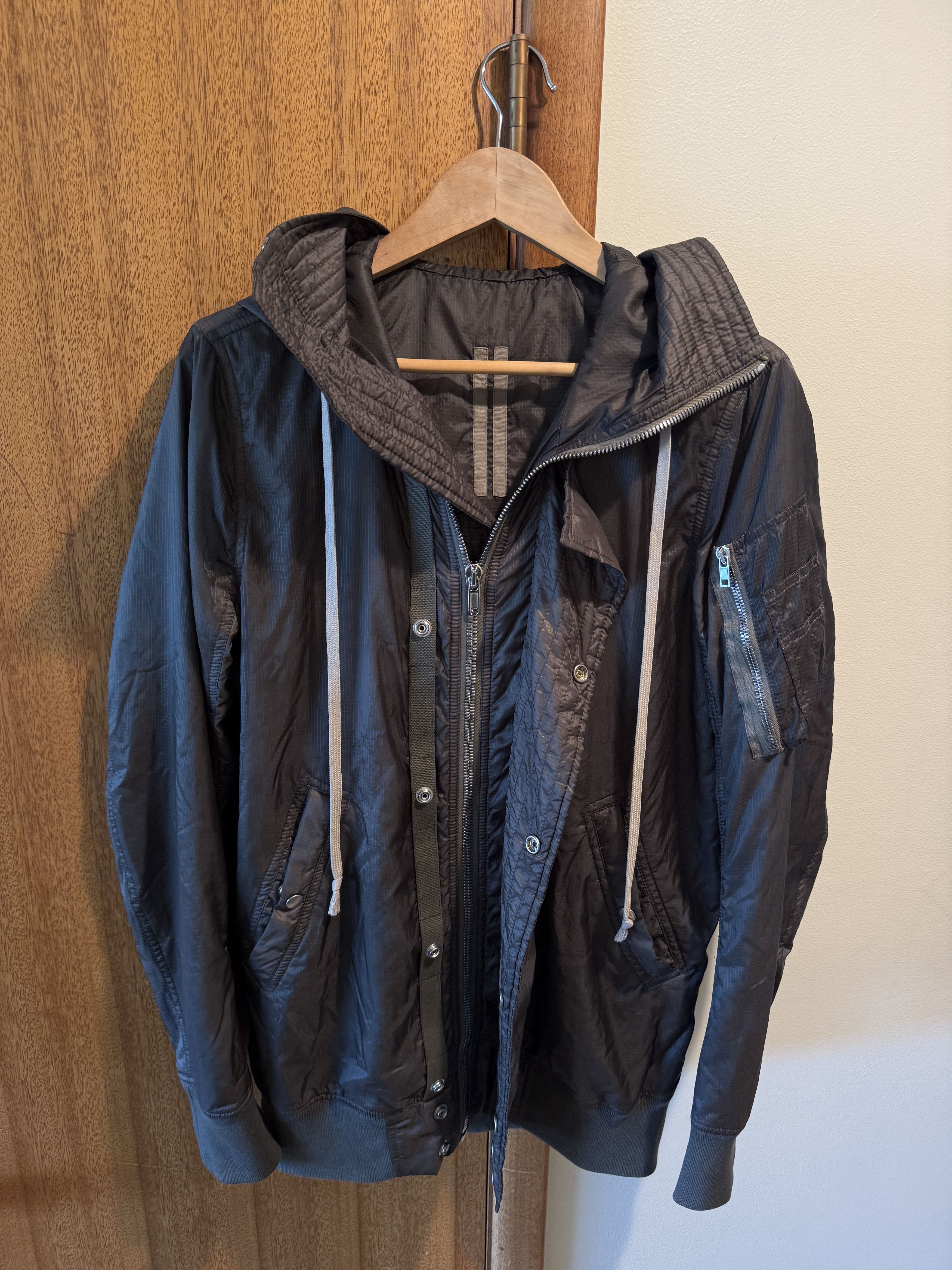 Rick Owens Rick Owens exploder parka bomber jacket | Grailed