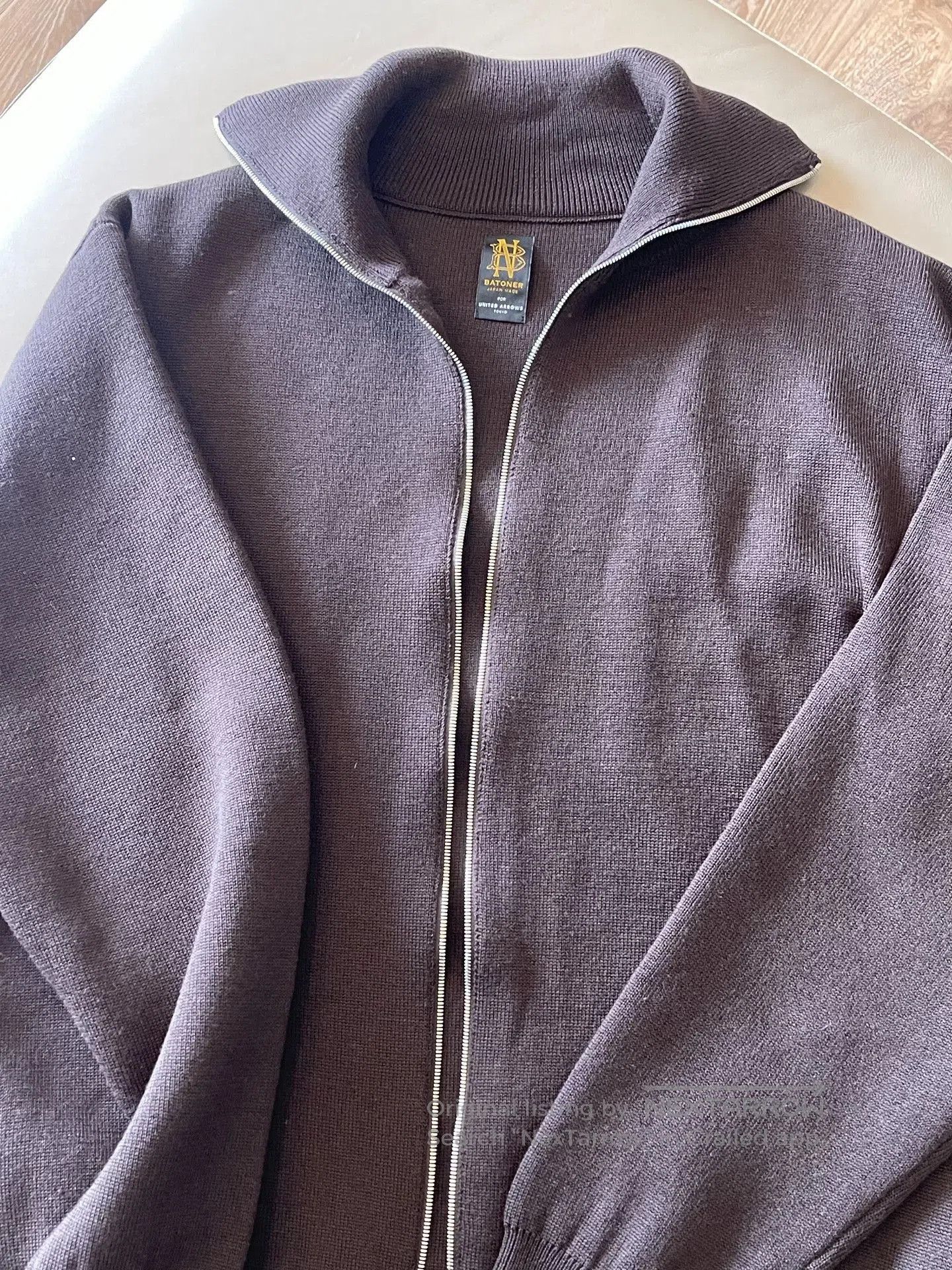 Batoner BATONER Wool Drivers Knit Cardigan. Size US L / EU 52-54 / 3 - 2 Thumbnail