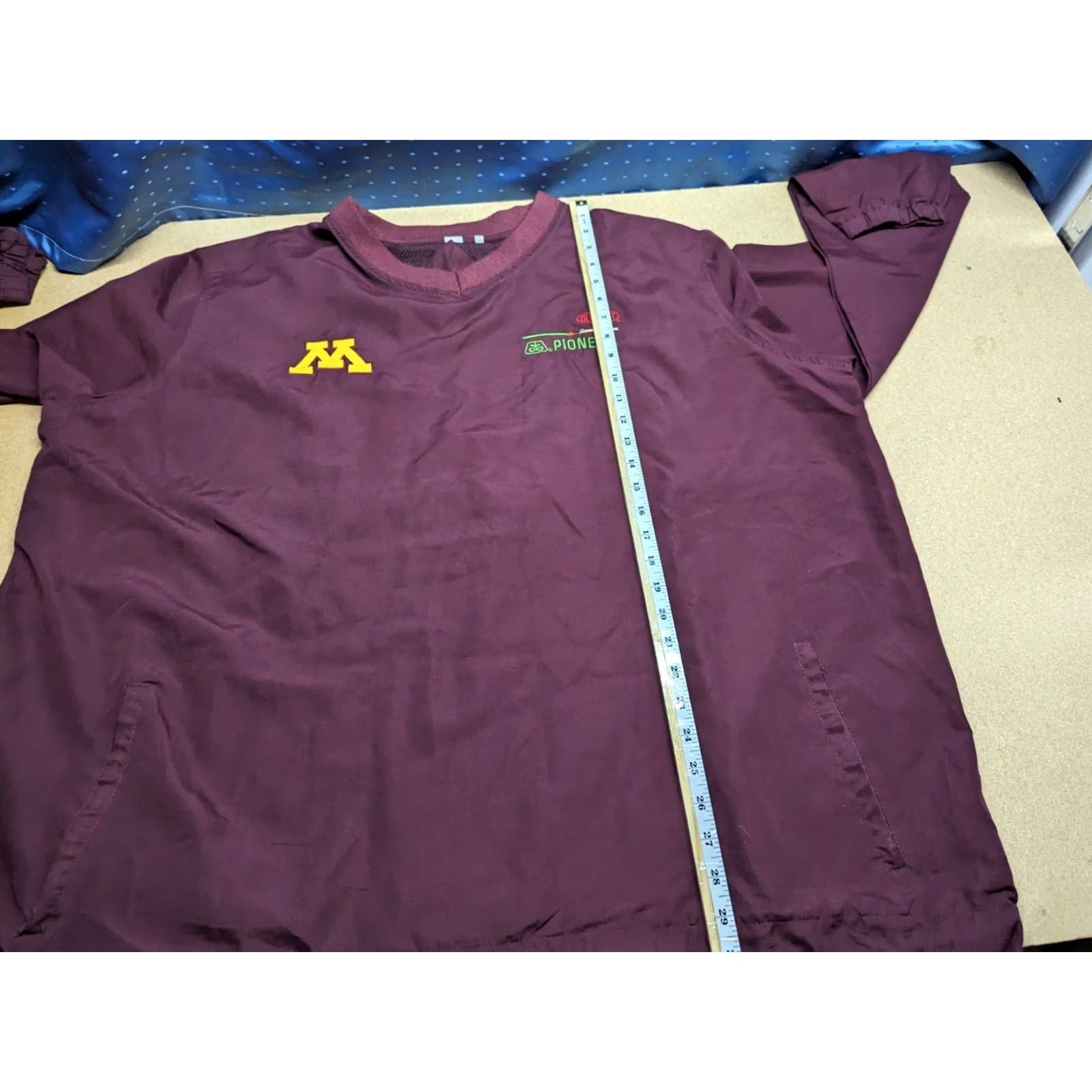 Vintage VINTAGE Minnesota Golden Gophers Mens 2XT Vantage Sweatshirt Pullover Long Sleeve Red Moisture Wicking Logo Size US XXL / EU 58 / 5 - 5 Thumbnail