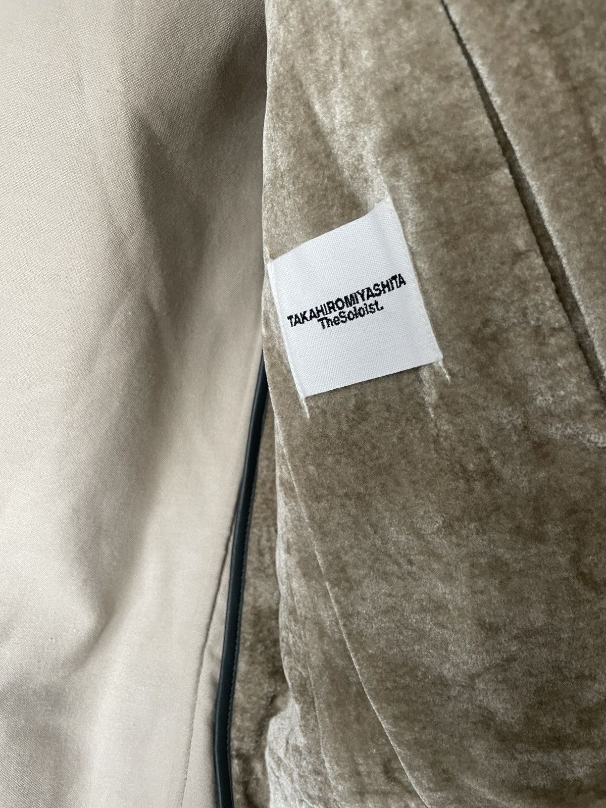 Takahiromiyashita The Soloist. 17FW Silk Collarless Jacket Size US S / EU 44-46 / 1 - 5 Thumbnail