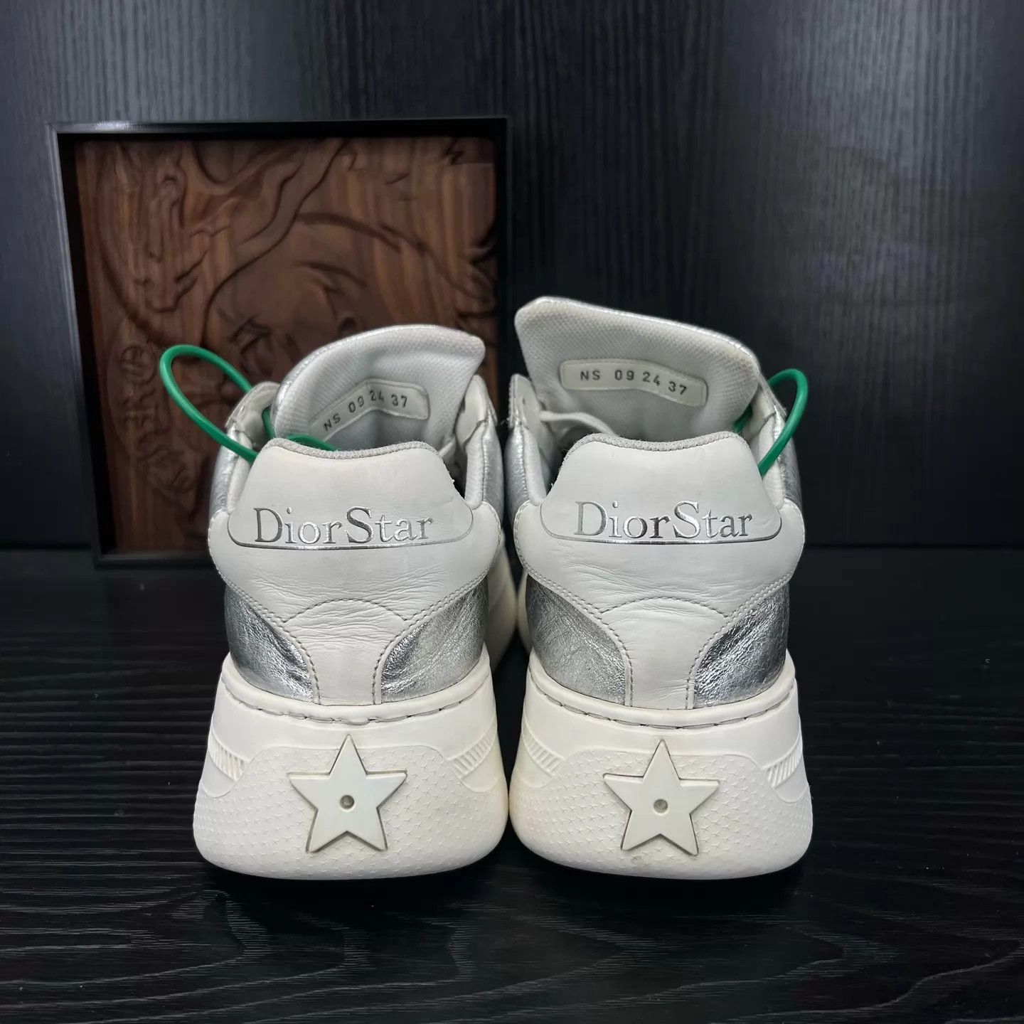 Dior Dior CD Silver/White 37 (Mint, Original Box) Size US 6.5 / IT 36.5 - 6 Thumbnail