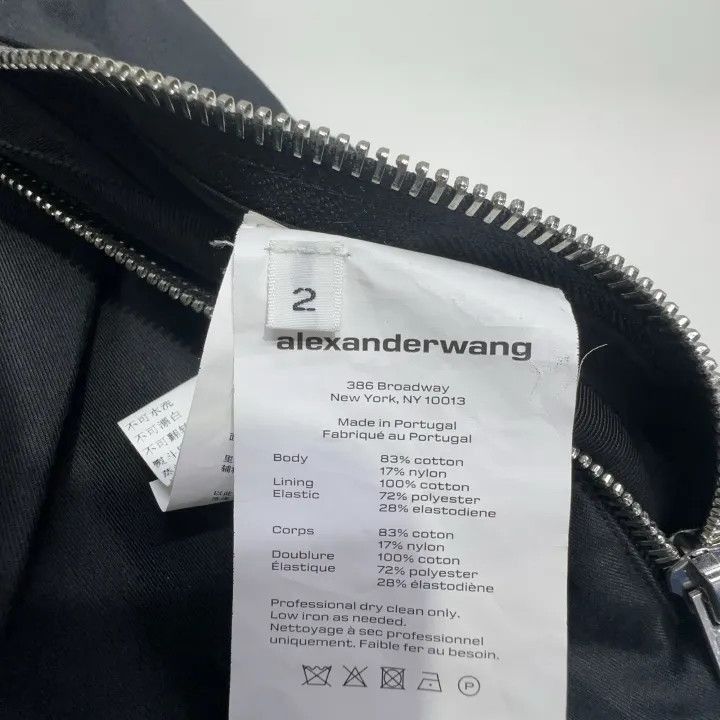 Alexander Wang Alexander Wang Black Wide-Leg Casual Pants - Size 22" - 4 Thumbnail
