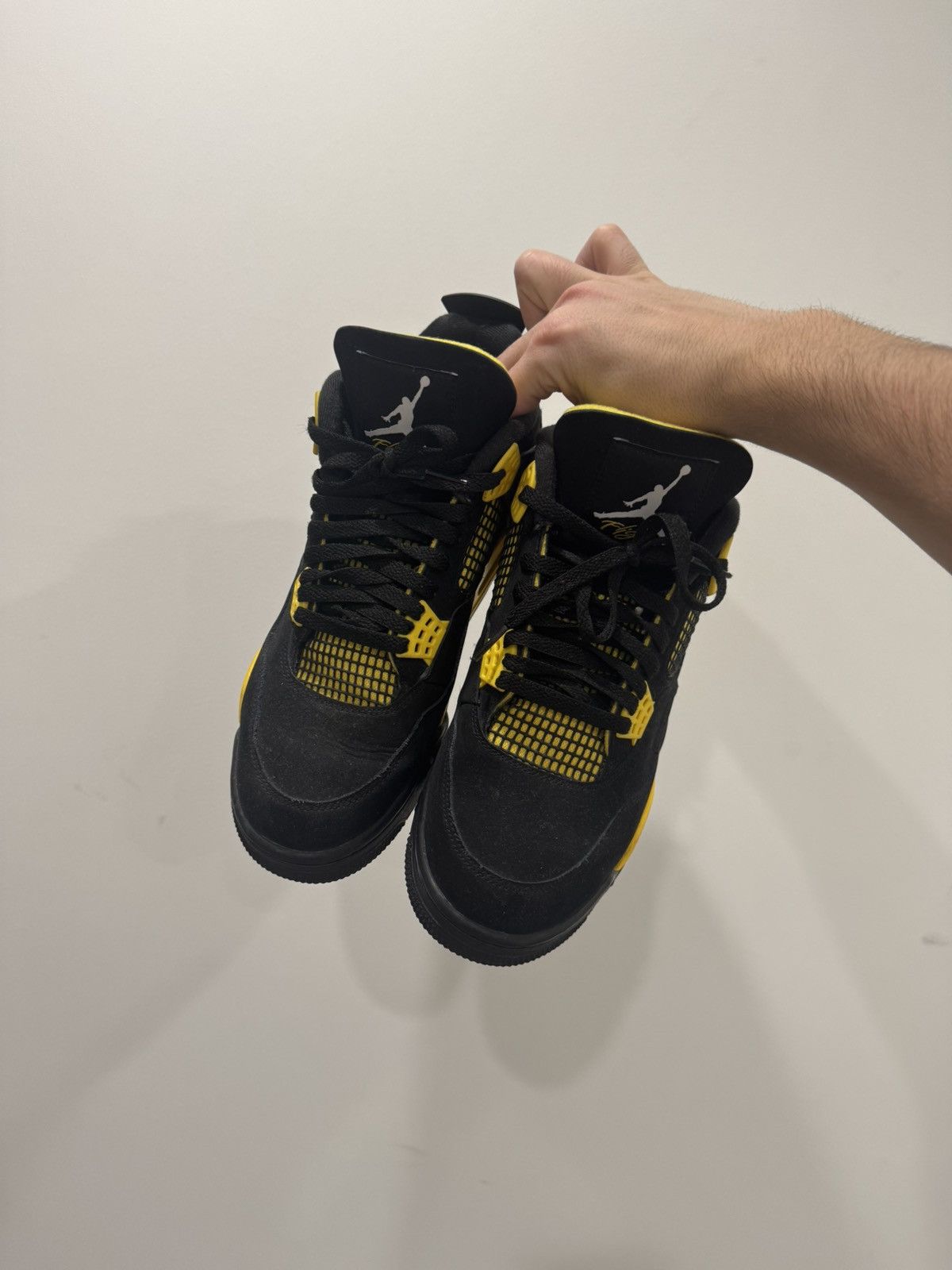 Jordan Brand Air Jordan 4 Retro “Thunder 2023” sneakers Size US 10.5 / EU 43-44 - 2 Thumbnail