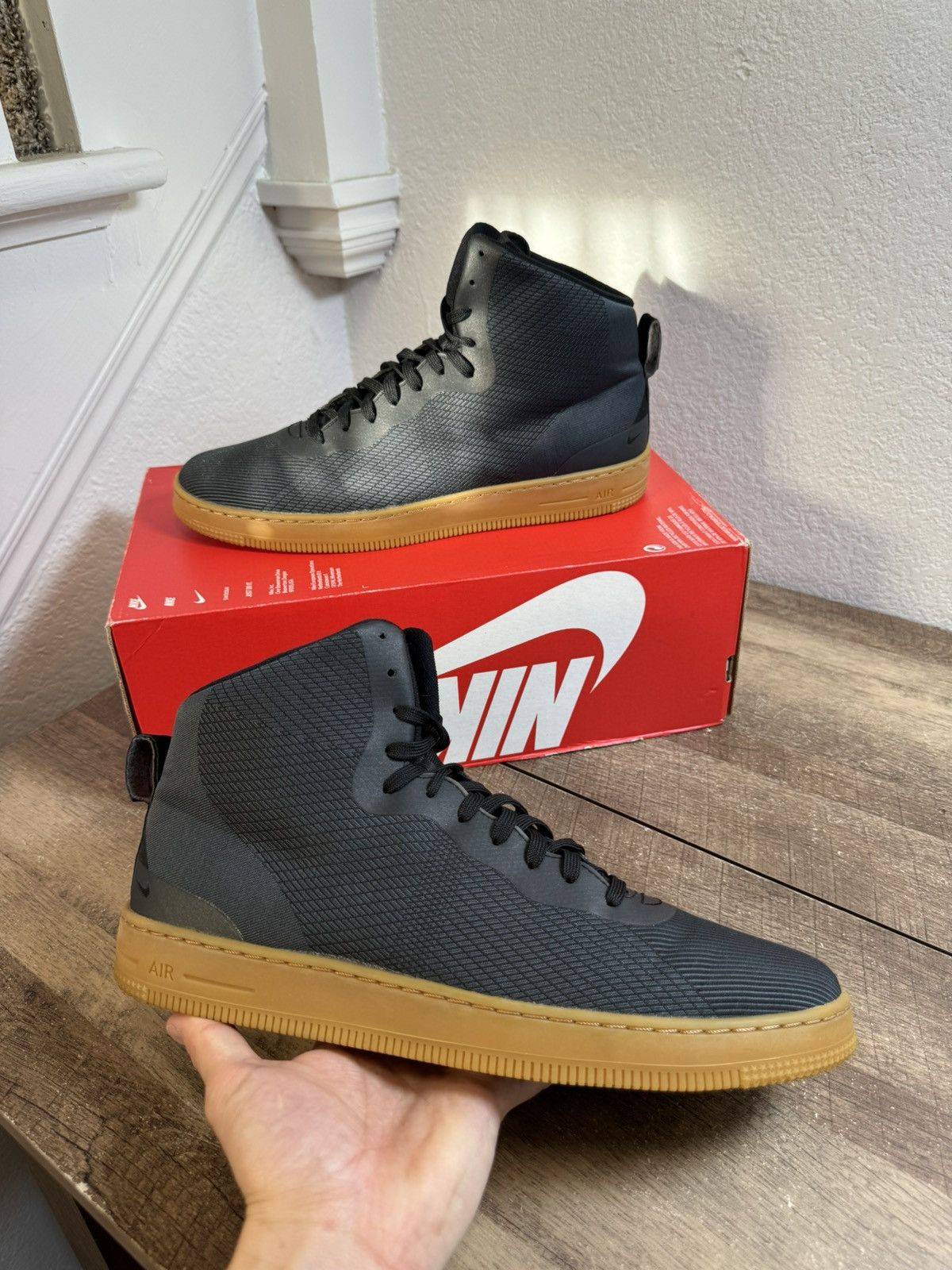 Nike Men's Nike SW Pro Stepper Shoe Anthracite / Black Size 12 Size US 12 / EU 45 - 1 Thumbnail
