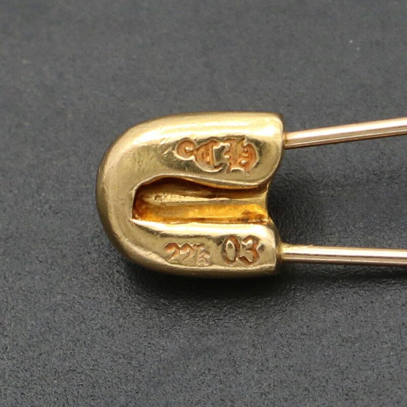 Chrome Hearts Chrome Hearts 22k Safety Pin Size ONE SIZE - 3 Thumbnail