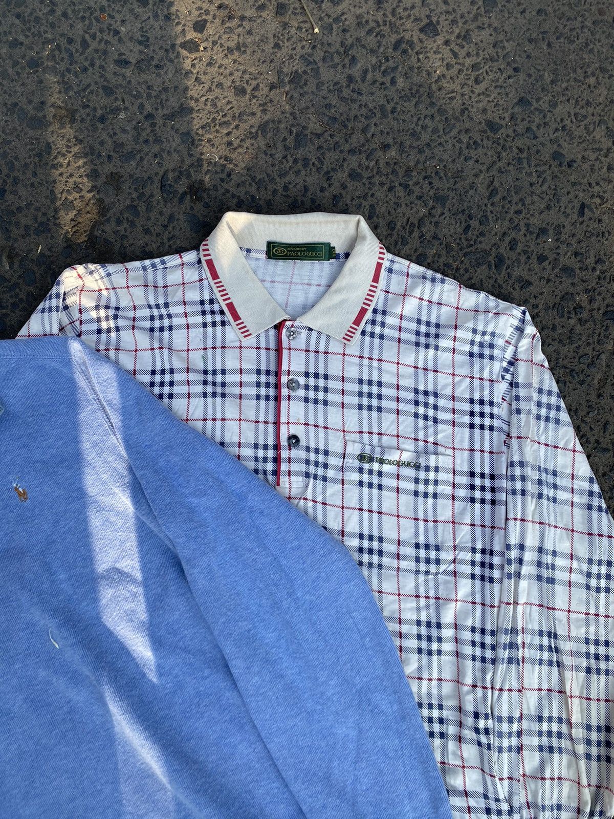 Paolo Gucci × Polo Ralph Lauren Bundle items (Polo Rl Halfzip, Longslevee Paolo Gucci) Size US XL / EU 56 / 4 - 2 Thumbnail