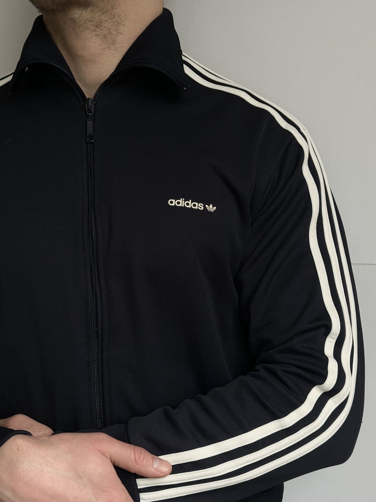 Adidas Adidas Originals Vintage Track Jacket 2000s Navy Size L Rare Size US M / EU 48-50 / 2 - 6 Thumbnail