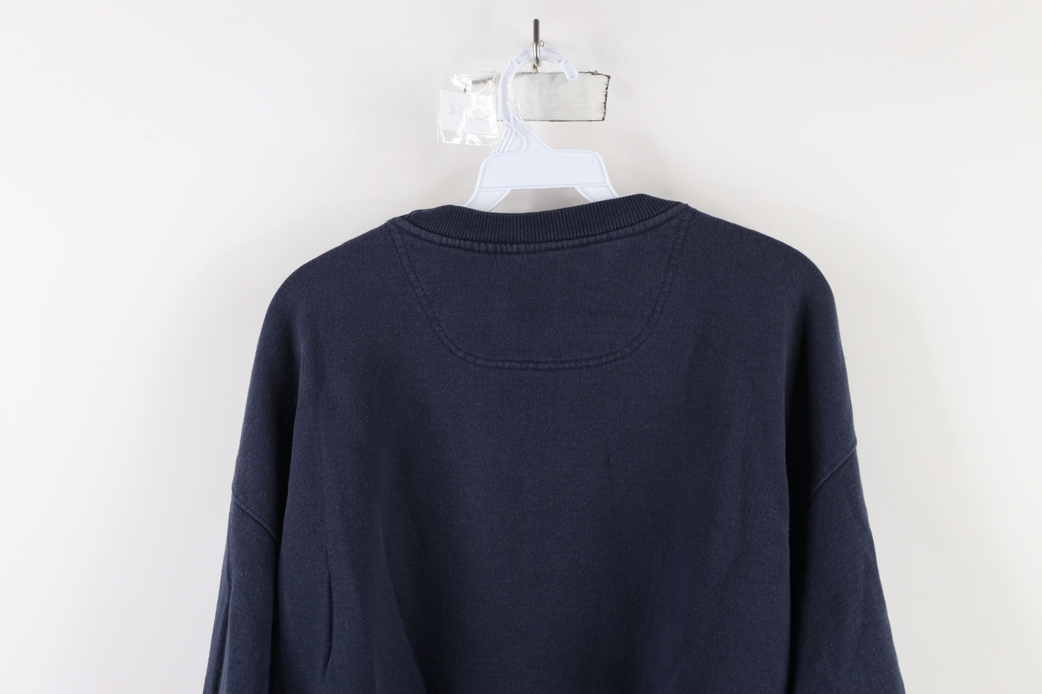 Champion × Vintage Vintage Champion Classic Logo Crewneck Sweatshirt Navy Blue Size US XL / EU 56 / 4 - 12 Thumbnail