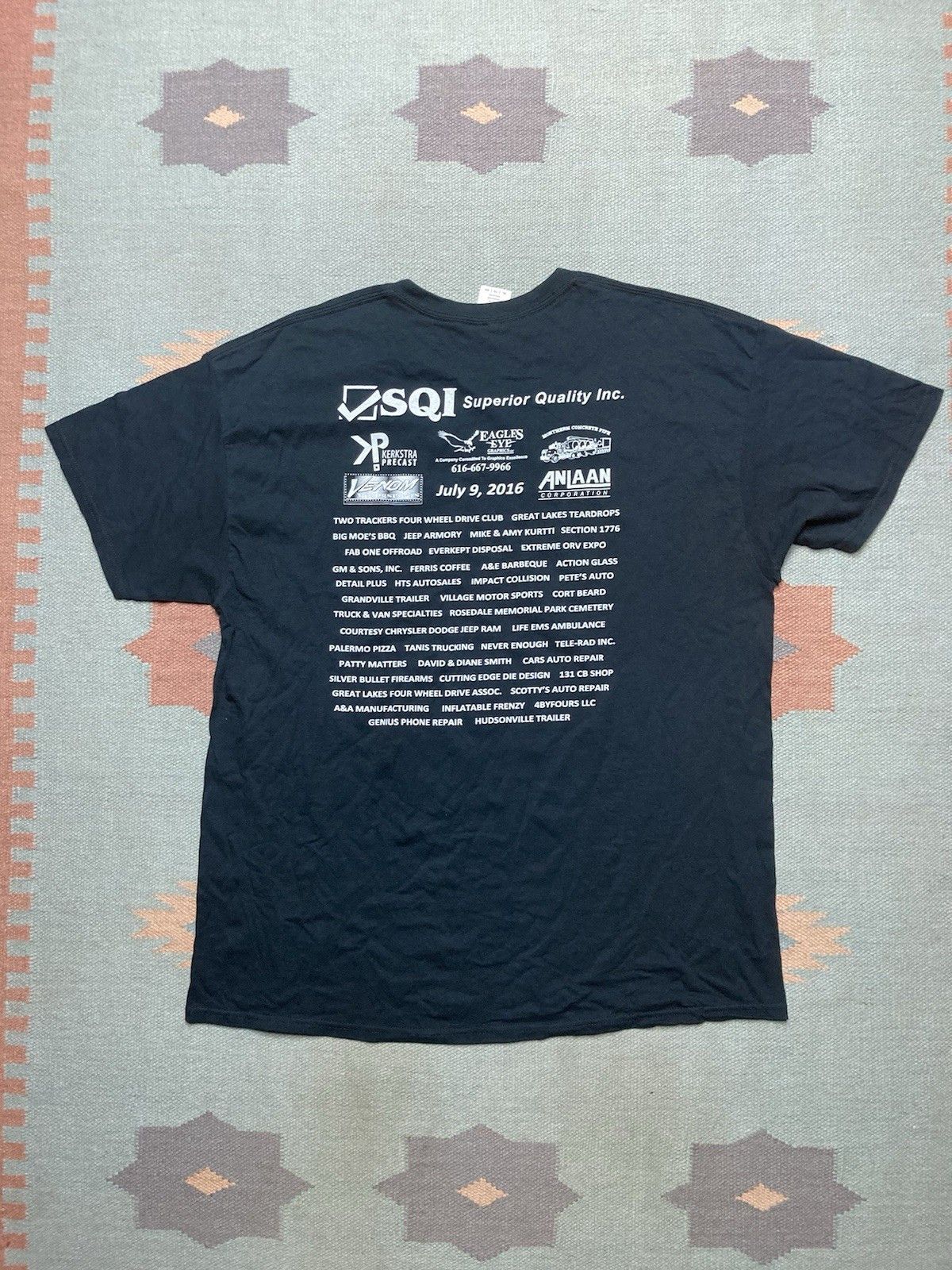 Vintage vtg t shirt west Michigan Jeep 4x4 fest military offroad XL Size US XL / EU 56 / 4 - 5 Thumbnail