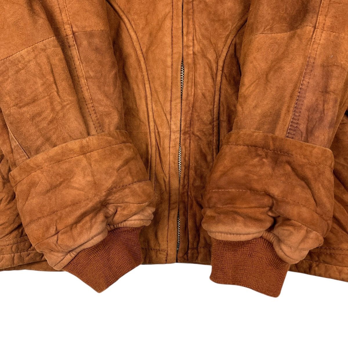 Other 🔥 Vintage Harry & Moore Sportwear Fur Trim Leather Jacket Size US M / EU 48-50 / 2 - 10 Thumbnail