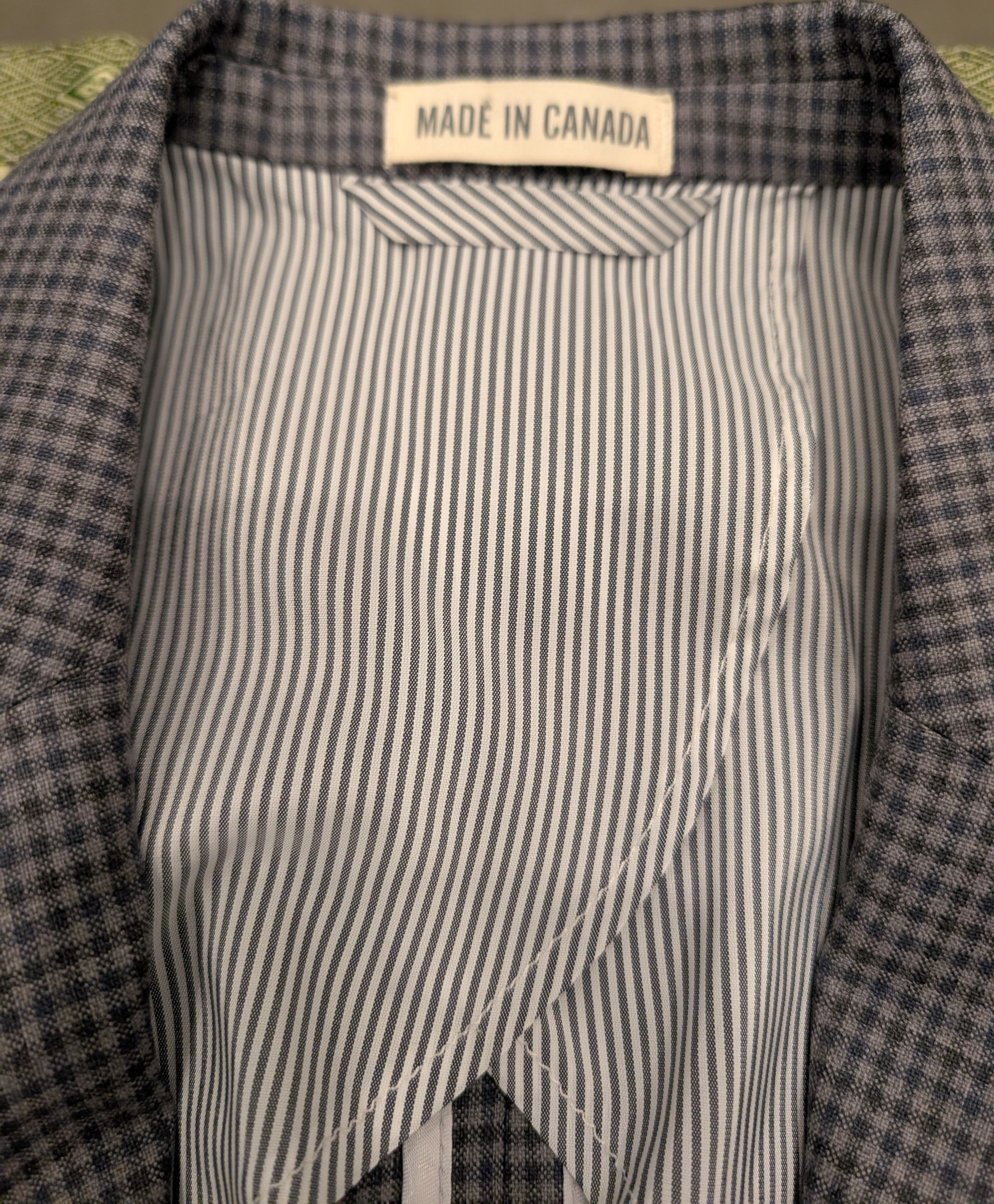 Todd Snyder Todd Snyder Mayfair Fit Sport Coat Blazer 100% Wool Check Size 38R - 6 Thumbnail