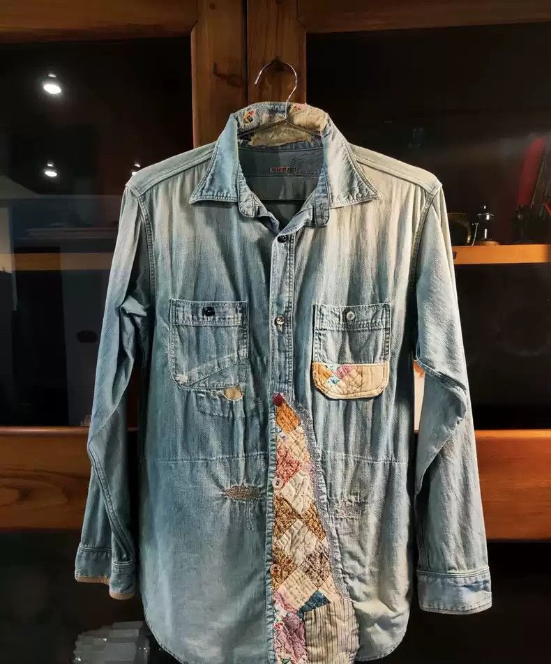 kapital Denim shirt coat Shirts Button Ups