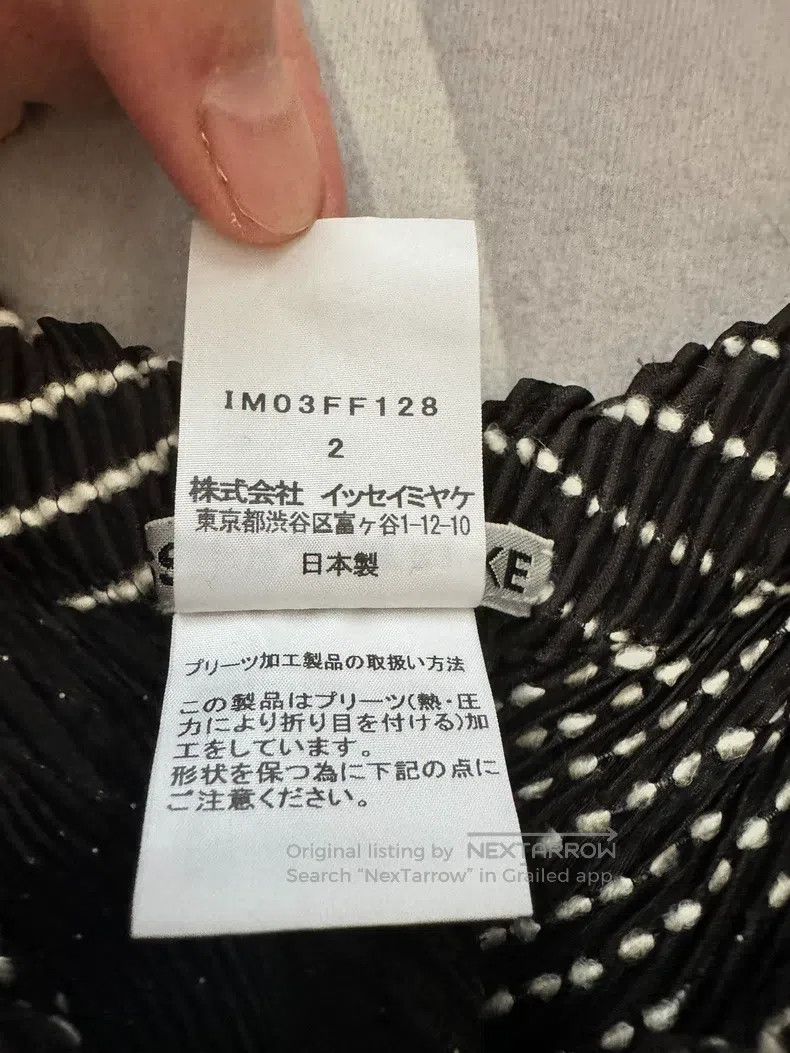 Issey Miyake Issey Miyake Black-Gray Wide-Leg Pants Size 25" / US 0 / IT 36 - 3 Thumbnail