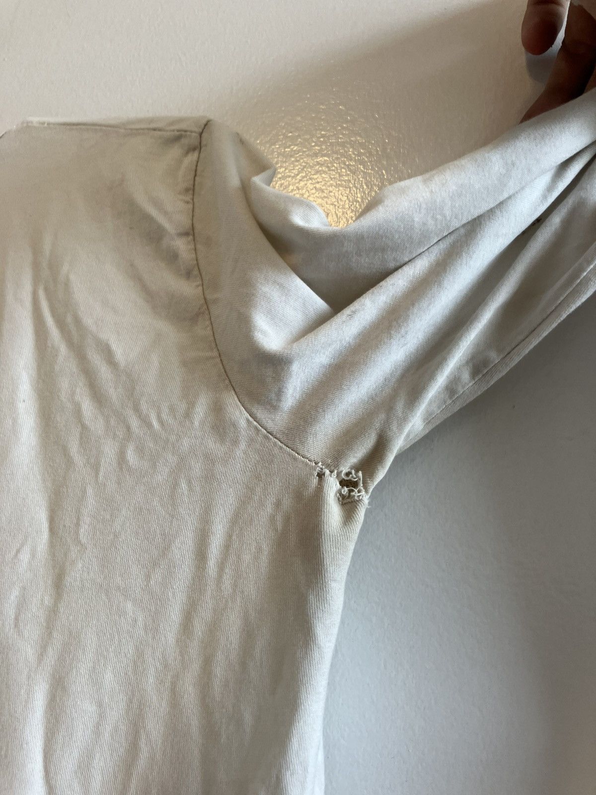 Raf Simons SS04 Cut Neck Long Sleeve Size US S / EU 44-46 / 1 - 6 Thumbnail