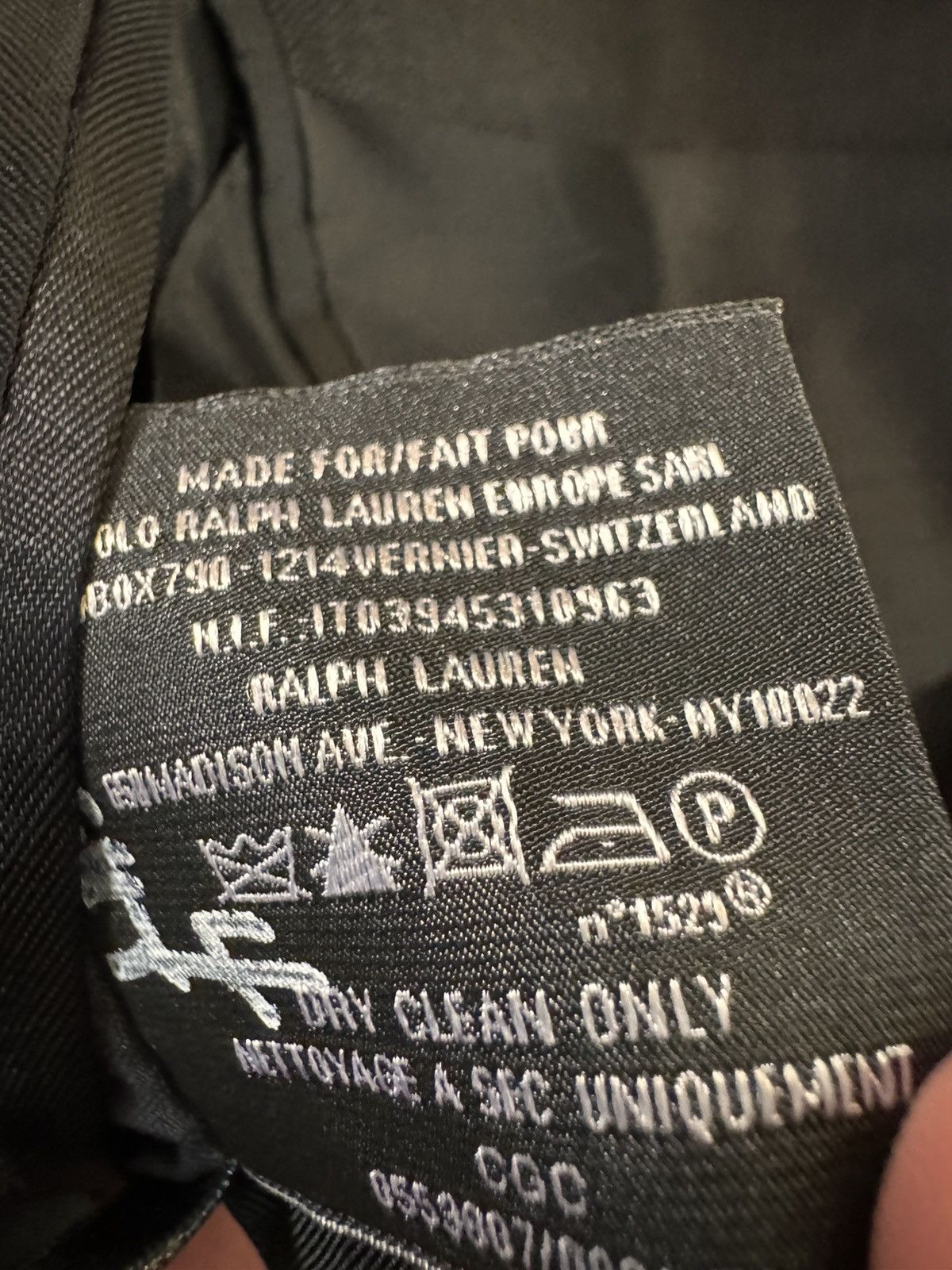 Ralph Lauren Black Label × Vintage Ralph Lauren Made in Italy Linen Black Label Jacket 44R Size 44R - 15 Thumbnail