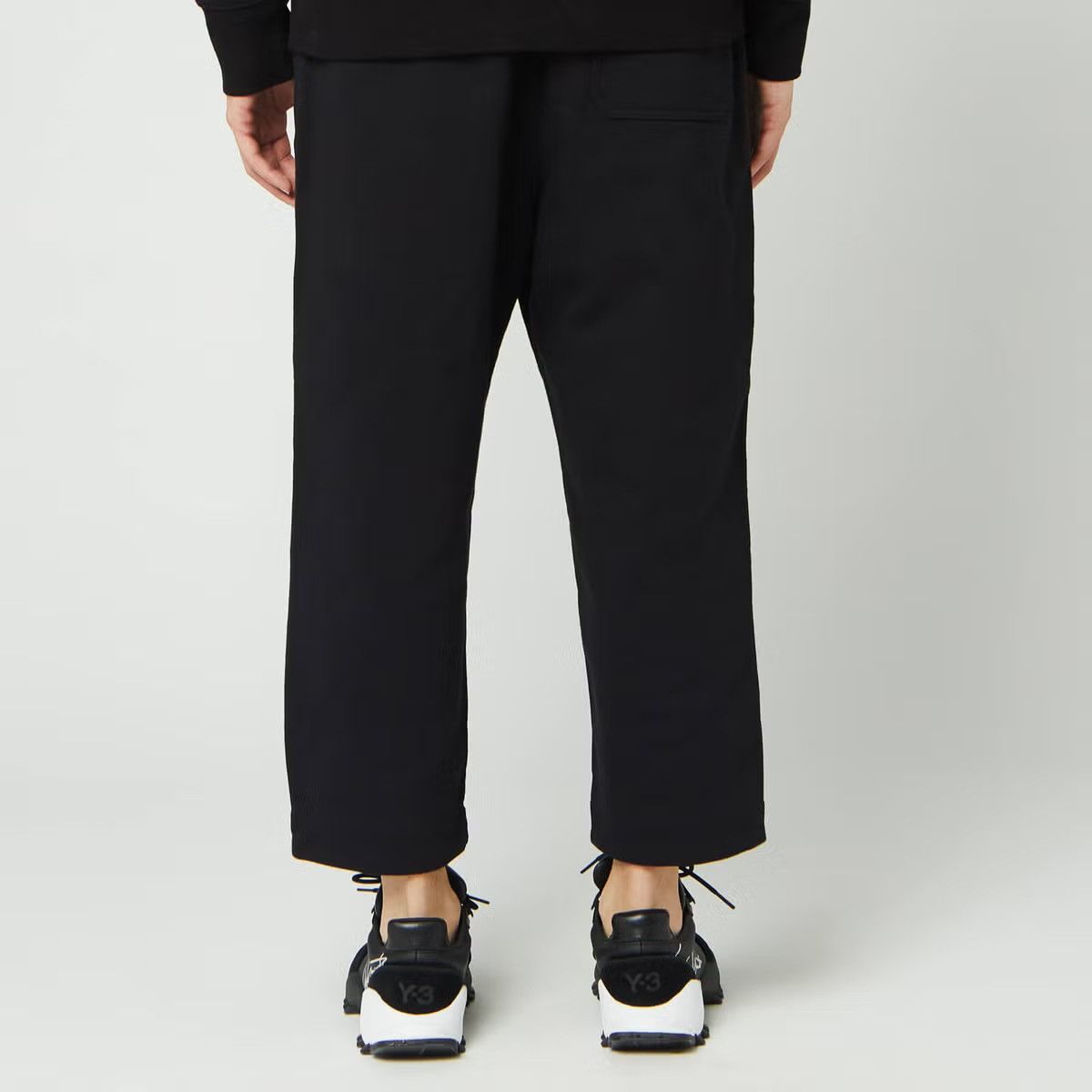 Adidas × Y's Yohji Yamamoto Adidas Y-3 Classic Terry Cropped Sweat Pants Size US 30 / EU 46 - 2 Thumbnail