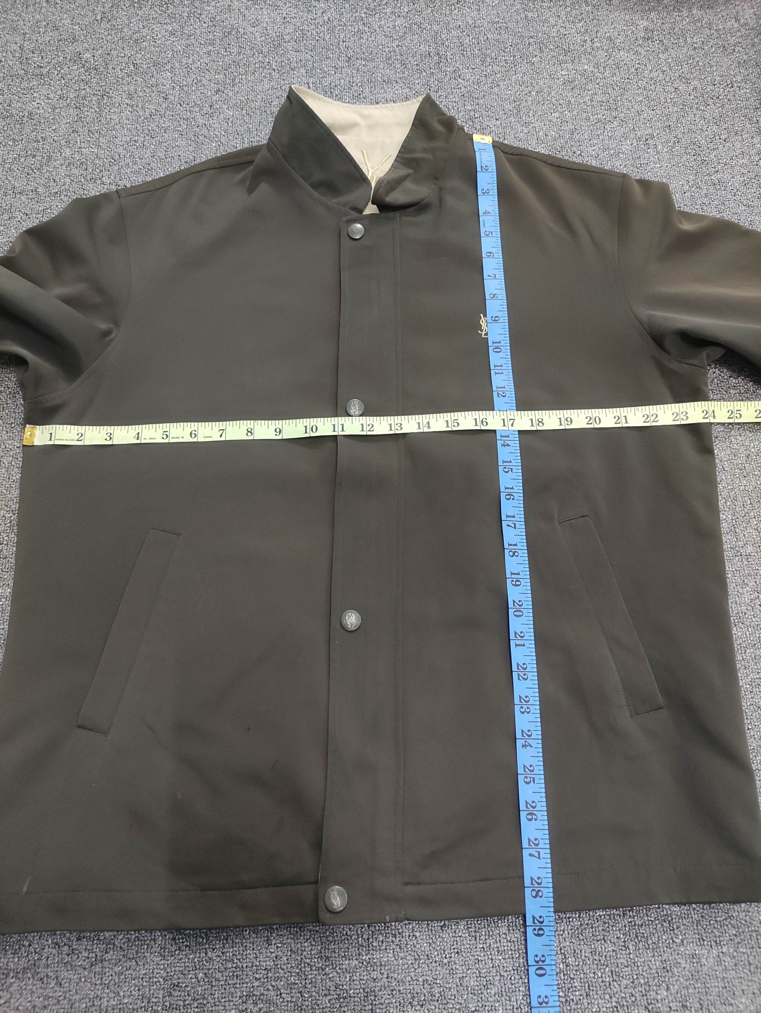Yves Saint Laurent Vintage Yves Saint Lauren Small Logo Faded Jacket Size US L / EU 52-54 / 3 - 18 Thumbnail