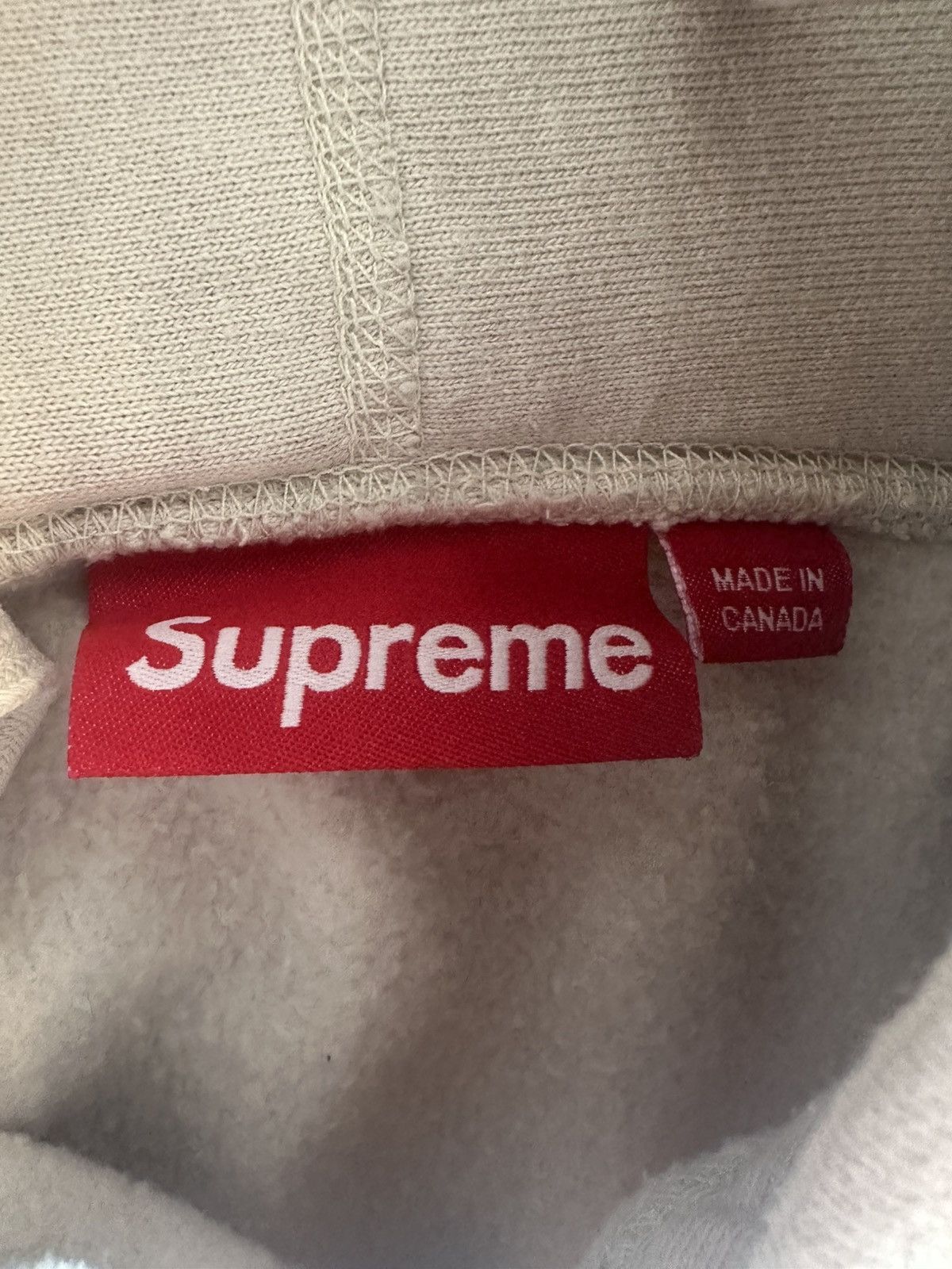 Supreme Supreme Box Logo Hoodie Stone Size US L / EU 52-54 / 3 - 4 Thumbnail