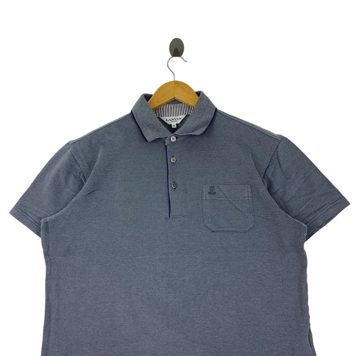 Lanvin Vintage LANVIN PARIS SPORT Golf Collection Polo Tee Shirt Size L / US 10 / IT 46 - 2 Thumbnail