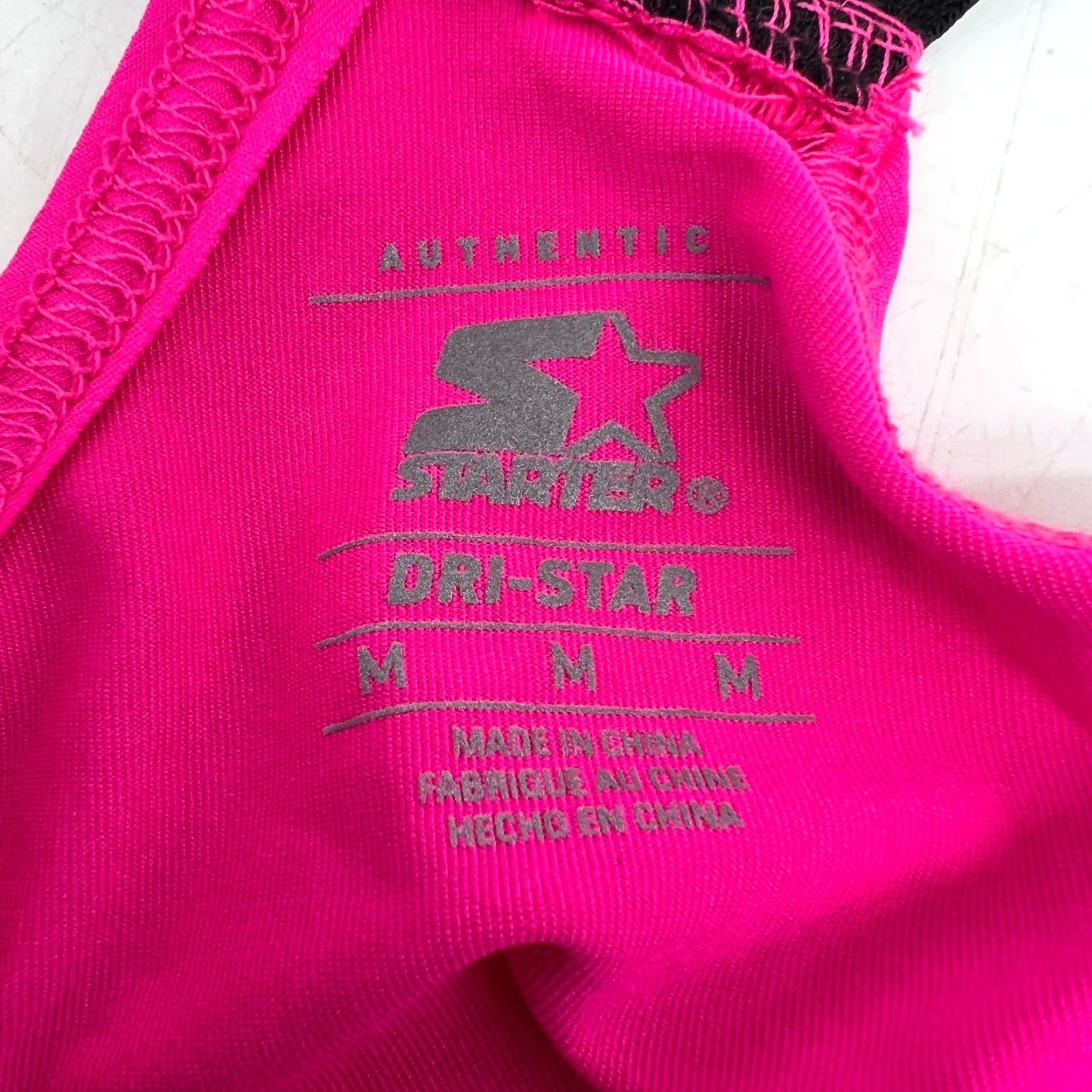 Starter Starter Dri-Star Racerback Tank Top Women M Pink Sleeveless Round Neck Activewear 90s? Size M / US 6-8 / IT 42-44 - 3 Thumbnail