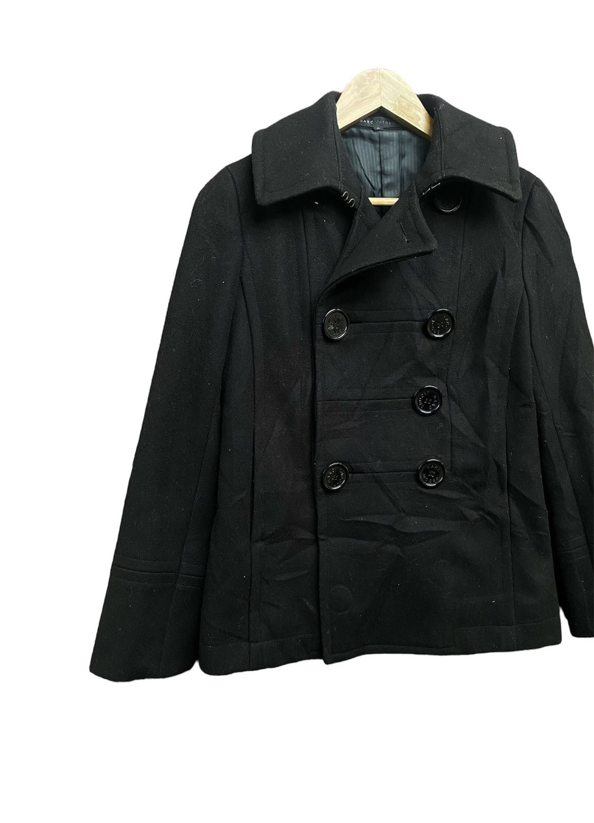 Designer × Marc Jacobs Marc Jacob Doube Breast Wool Jacket Size M / US 6-8 / IT 42-44 - 3 Thumbnail
