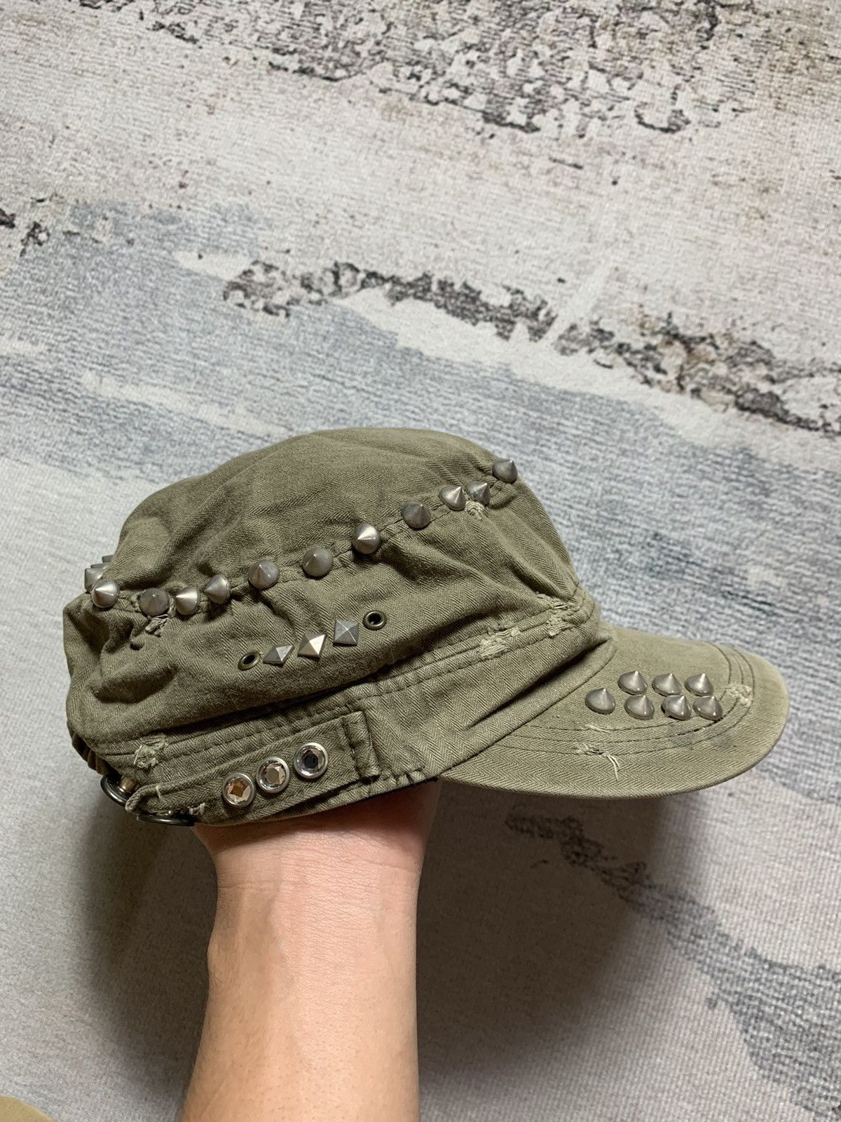 If Six Was Nine Vintage Studded Commando Hat Size ONE SIZE - 2 Thumbnail