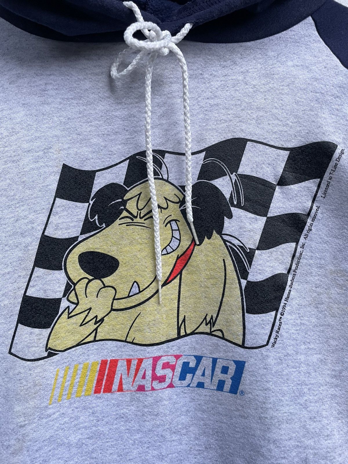 NASCAR × Vintage Vintage Nascar Wacky Races Hanna Barbera Hoodie Size US M / EU 48-50 / 2 - 5 Thumbnail