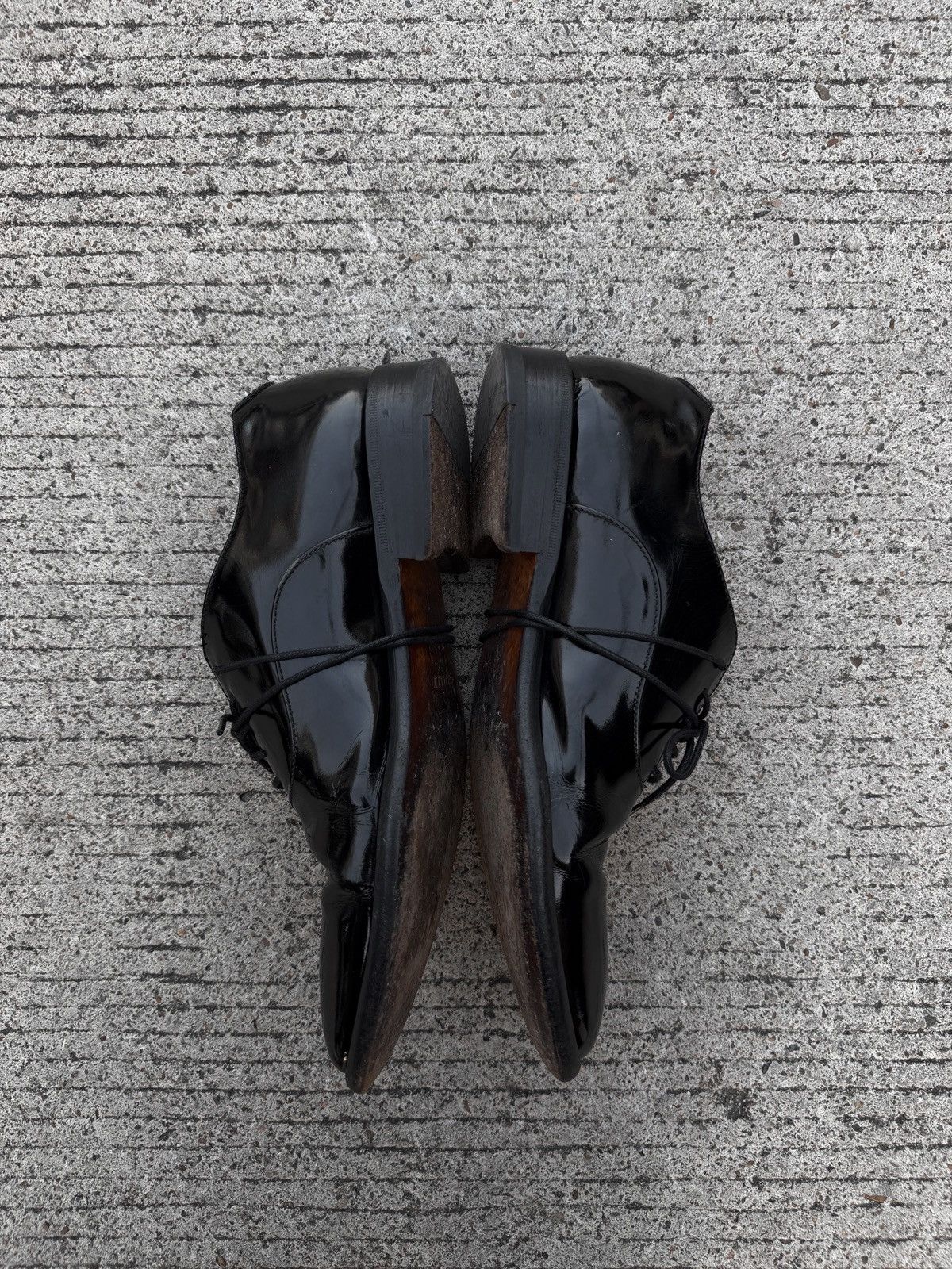Helmut Lang Helmut Lang Patent Leather Derby Shoes Size US 6.5 / EU 39-40 - 8 Thumbnail