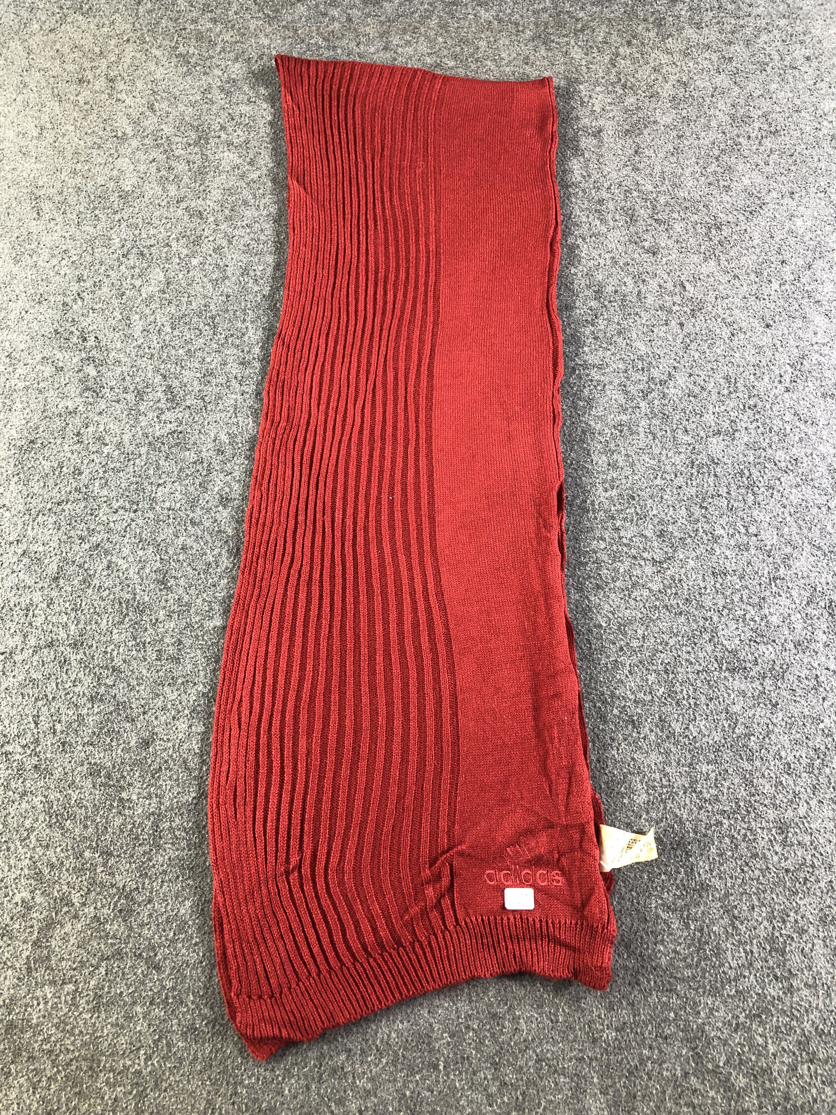 Vintage Adidas Scarf / Muffler / Neckwear Size ONE SIZE - 2 Thumbnail
