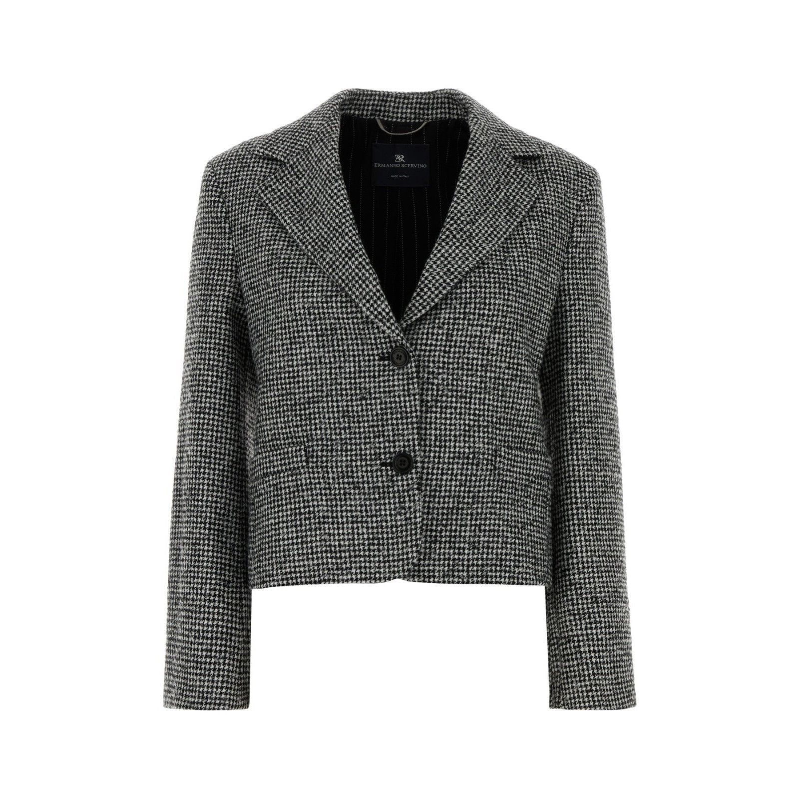 ERMANNO SCERVINO Embroidered Wool Blend Blazer New & Authent